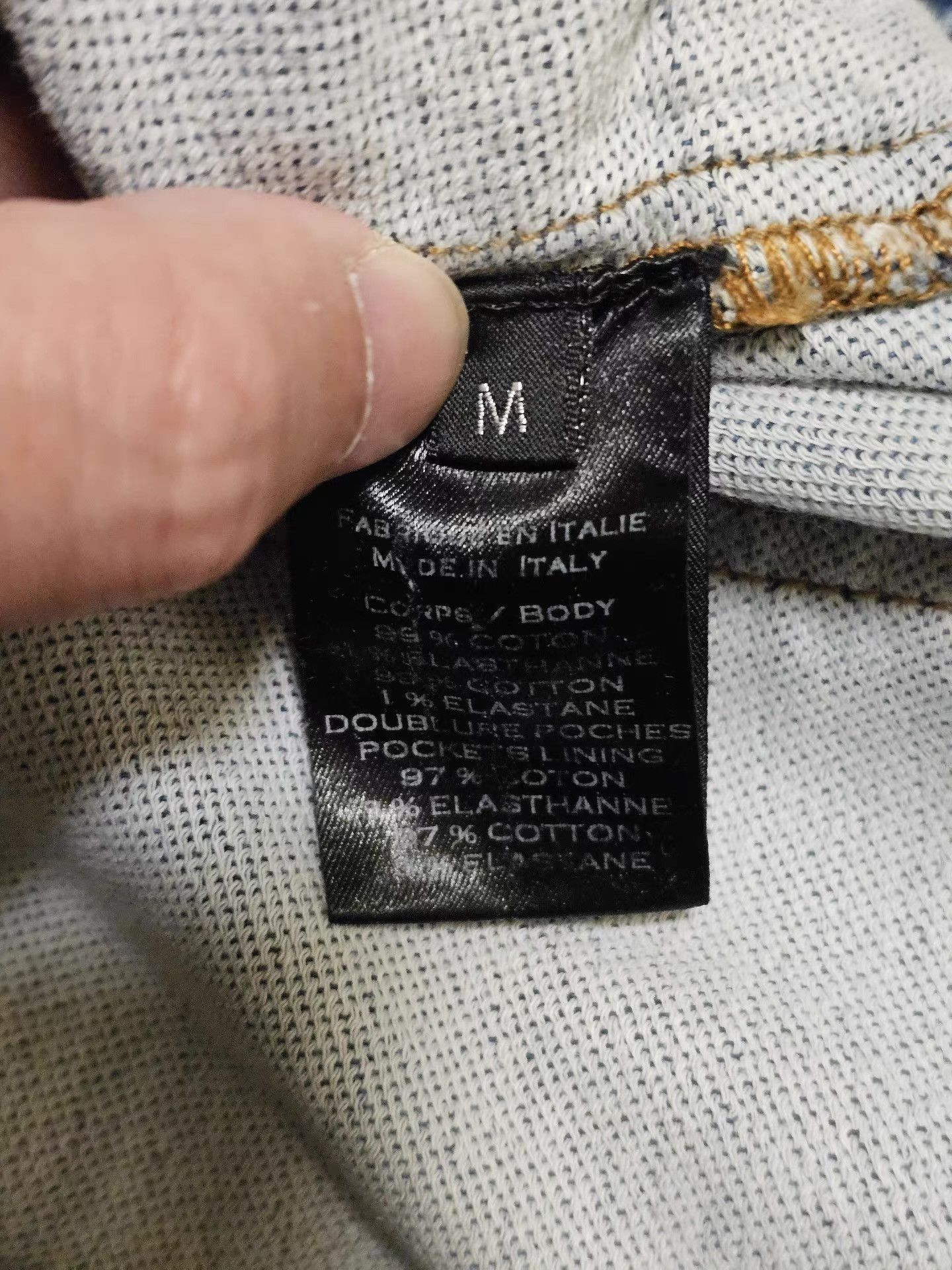 Balenciaga BALMAIN biker jeans, Size US 34 / EU 50 - 6 Thumbnail