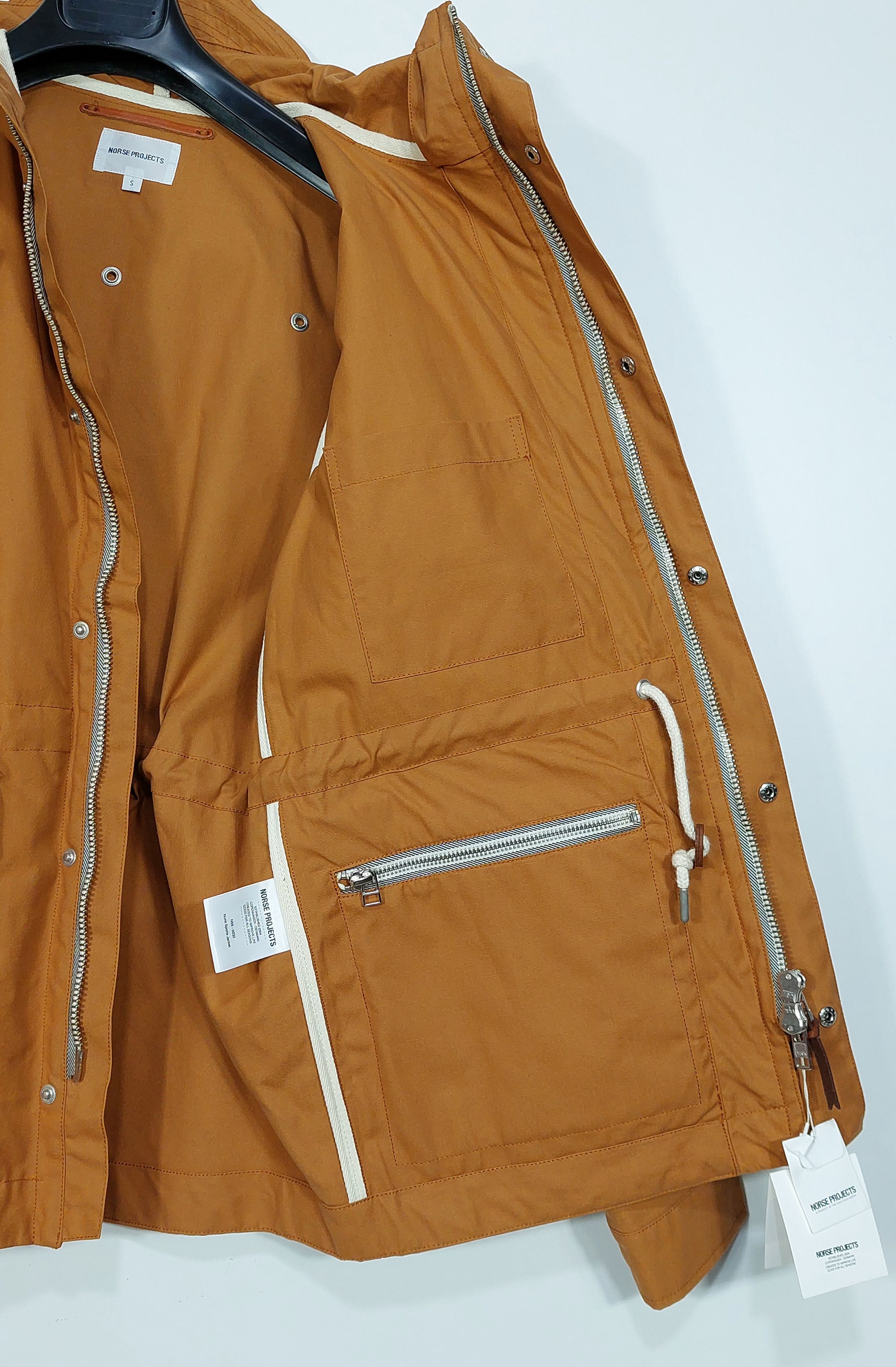 Norse Projects nunk sports jacket - old camel S Size US S / EU 44-46 / 1 - 9 Thumbnail