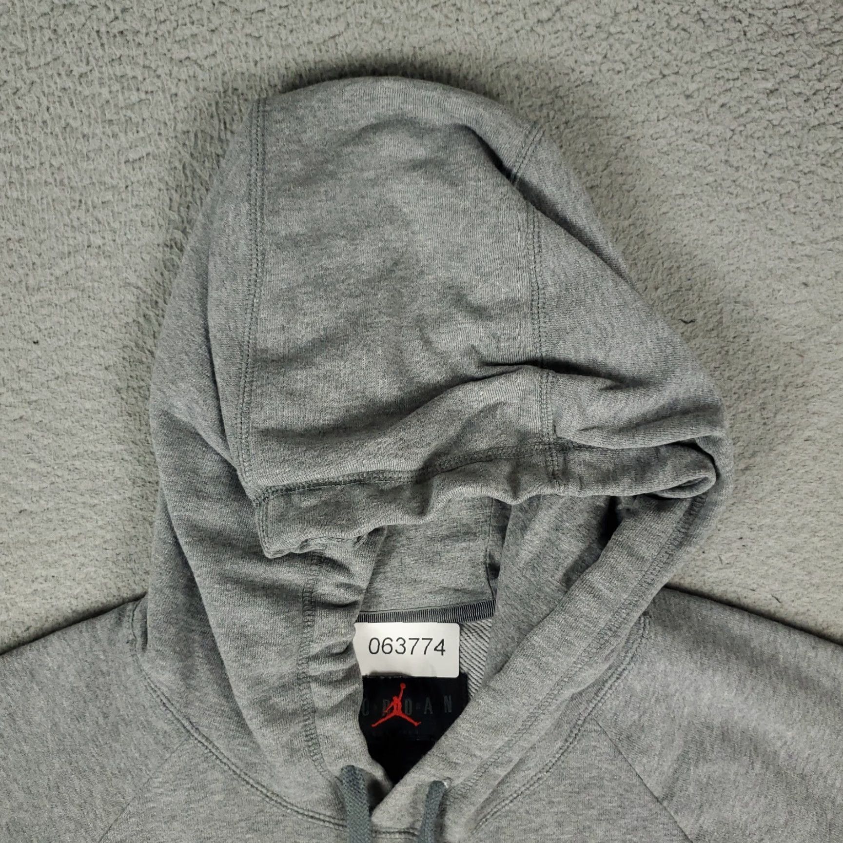 Jordan Brand Jordan Hoodie Mens XL Gray Air Jumpman Pullover Sweatshirt Size US XL / EU 56 / 4 - 2 Thumbnail