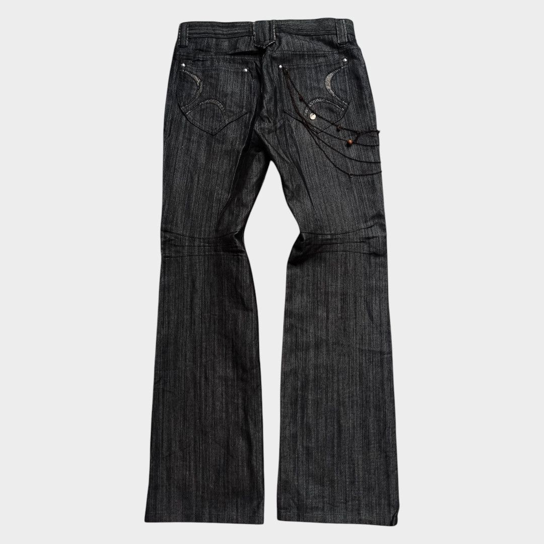Tornado Mart Takaio. Com pyton skin trim bootcut jean Size US 30 / EU 46 - 2 Thumbnail