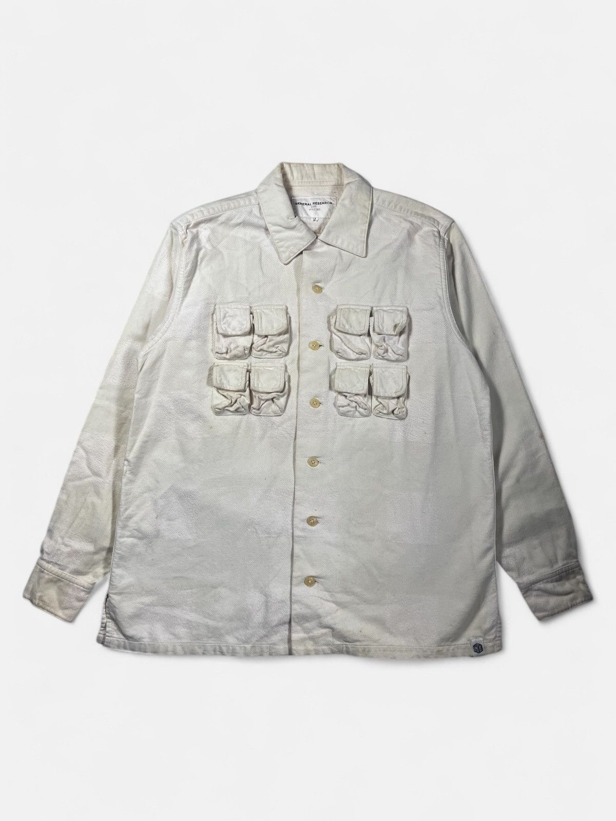 General Research General Research - 1999 Heavy Cotton Multi Pockets Button Up Size US M / EU 48-50 / 2 - 1 Thumbnail