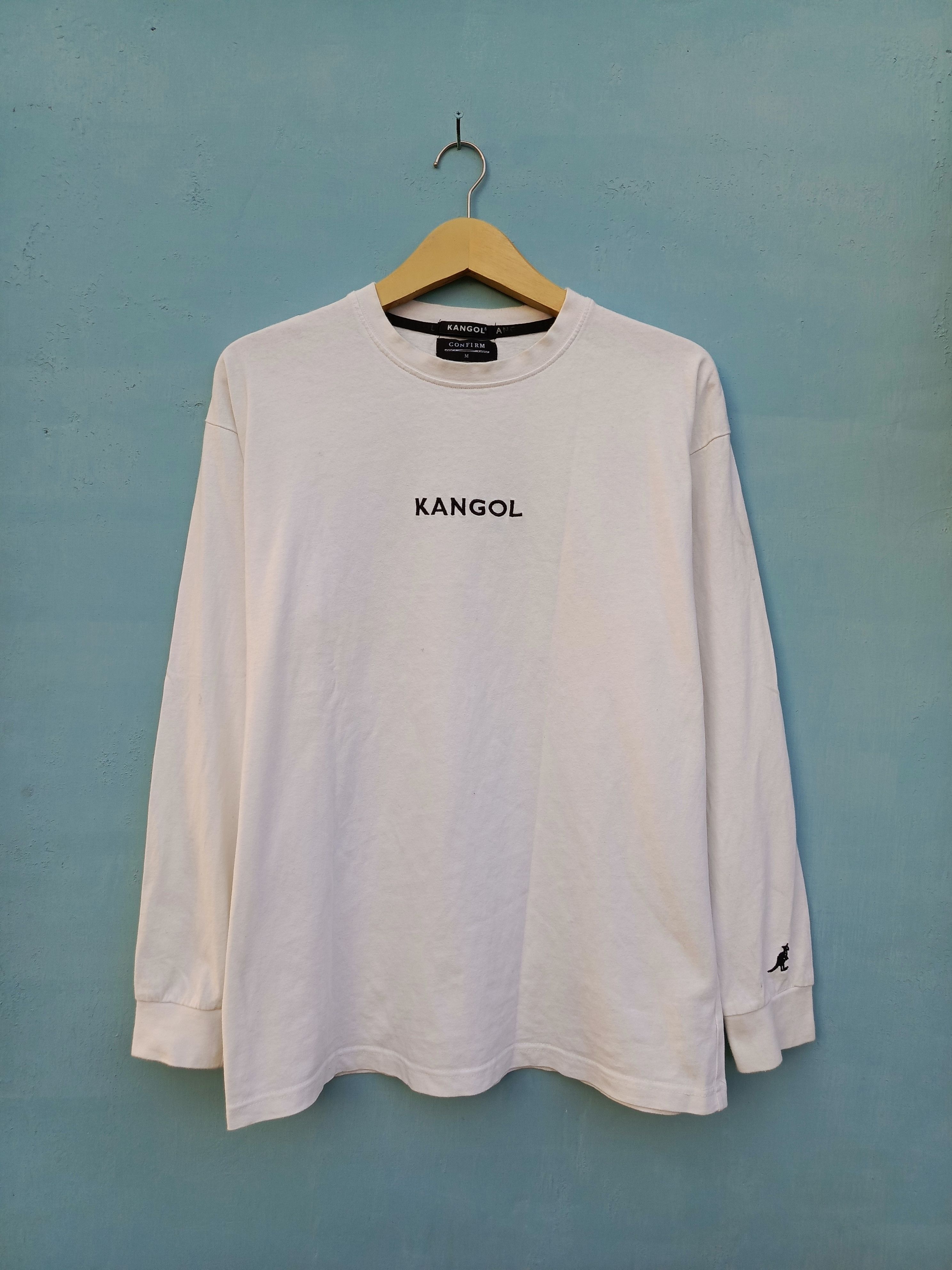 Designer × Kangol Kangol born brit hish established in 1938 long sleeve tshirt Size US M / EU 48-50 / 2 - 1 Thumbnail