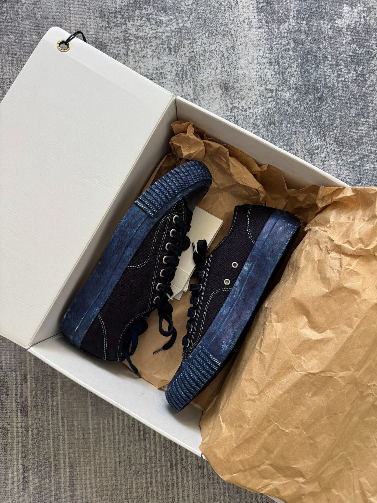 Visvim visvim skagway hi canvas shoes blue dye Size US 8 / EU 41 - 1 Thumbnail