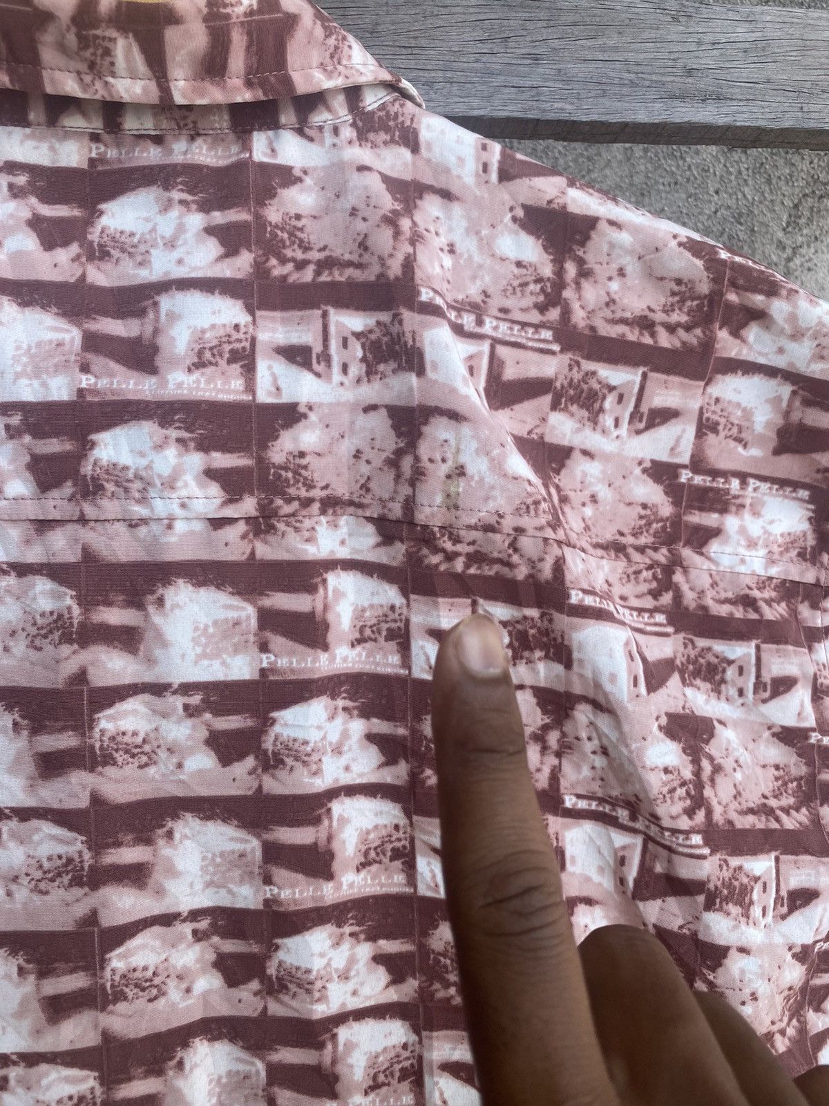 Pelle Pelle Vintage Pelle Pelle × Marc Buchanan Allover Print Shirt Size US M / EU 48-50 / 2 - 15 Thumbnail