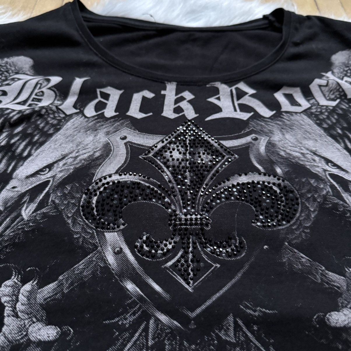 Affliction 📌 Crazy Black Rock Y2K Gothic Skull T-Shirt Affliction vibe Size US M / EU 48-50 / 2 - 4 Thumbnail