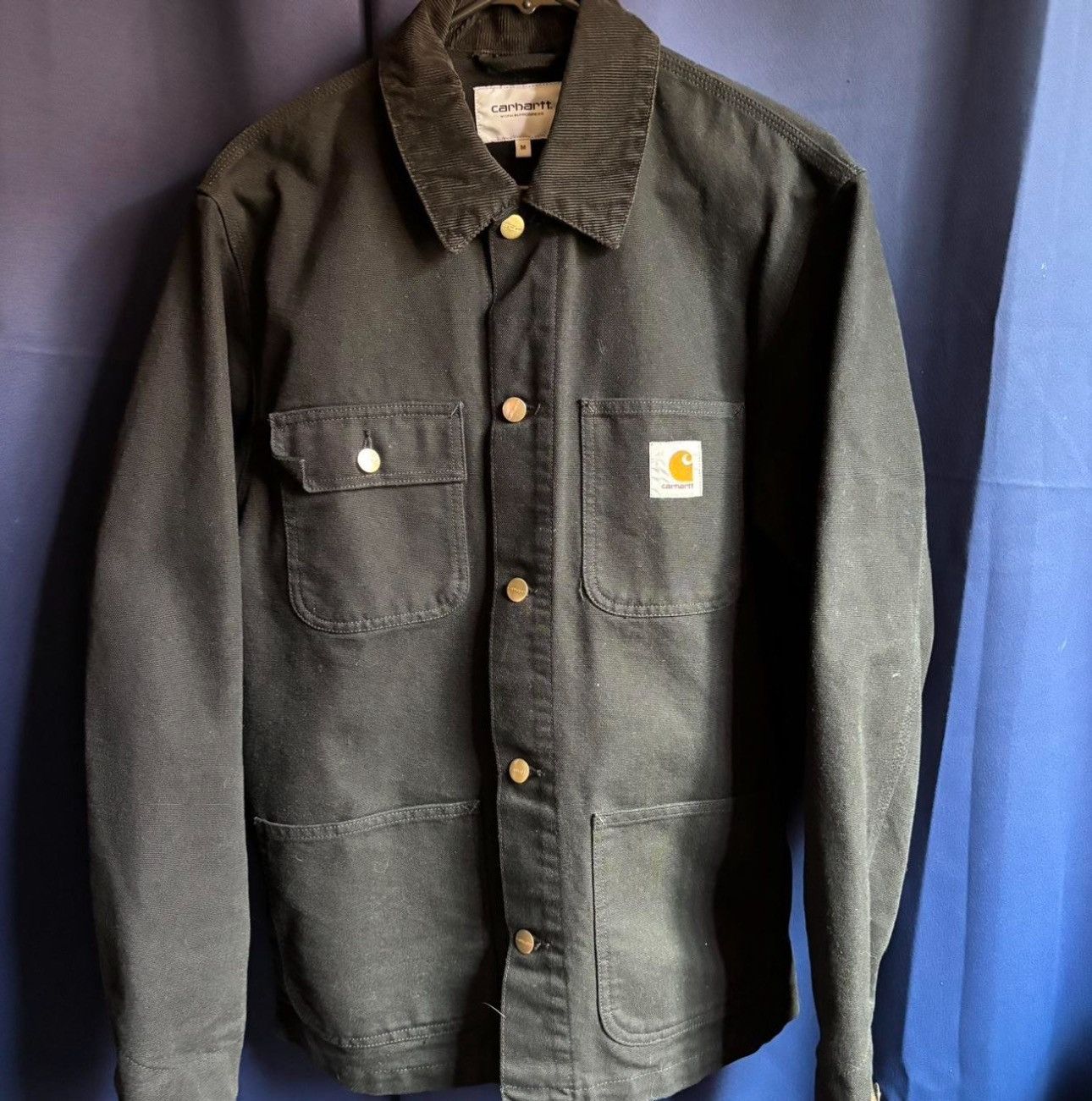 Carhartt 1990s Carhartt black Michigan canvas jacket Size US M / EU 48-50 / 2 - 1 Thumbnail