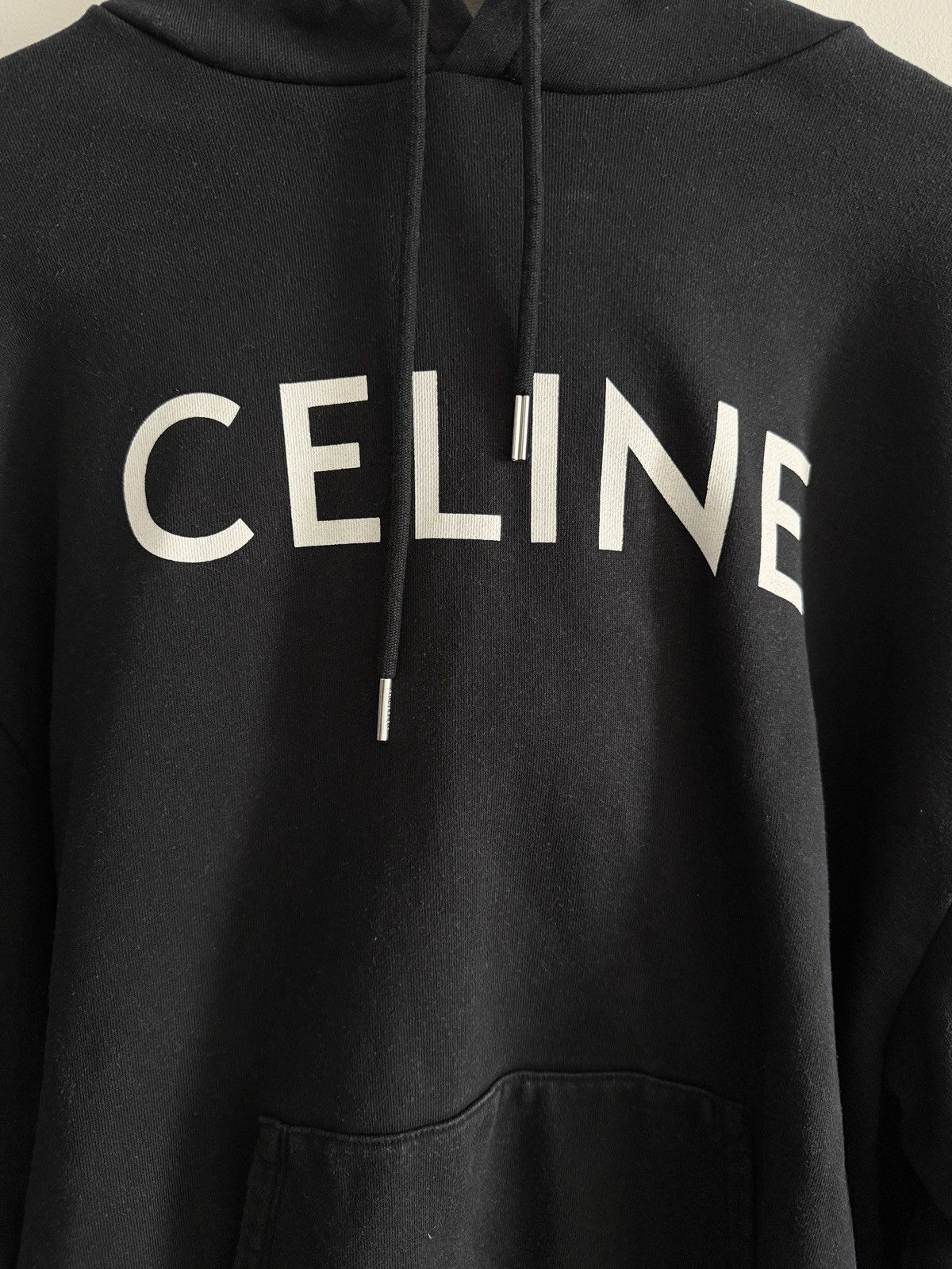 Celine ICONIC! Celine Center Logo Hoodie Size US XL / EU 56 / 4 - 3 Thumbnail
