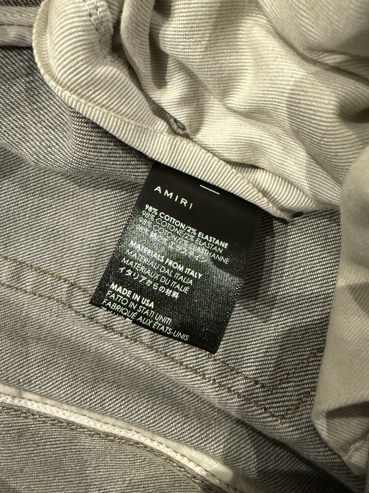 Amiri Amiri Jeans Size US 32 / EU 48 - 5 Thumbnail