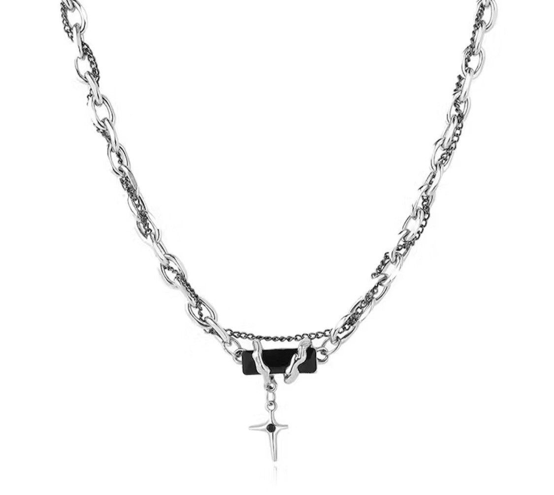 Jewelry Retro Star punk necklace Size ONE SIZE - 1 Thumbnail