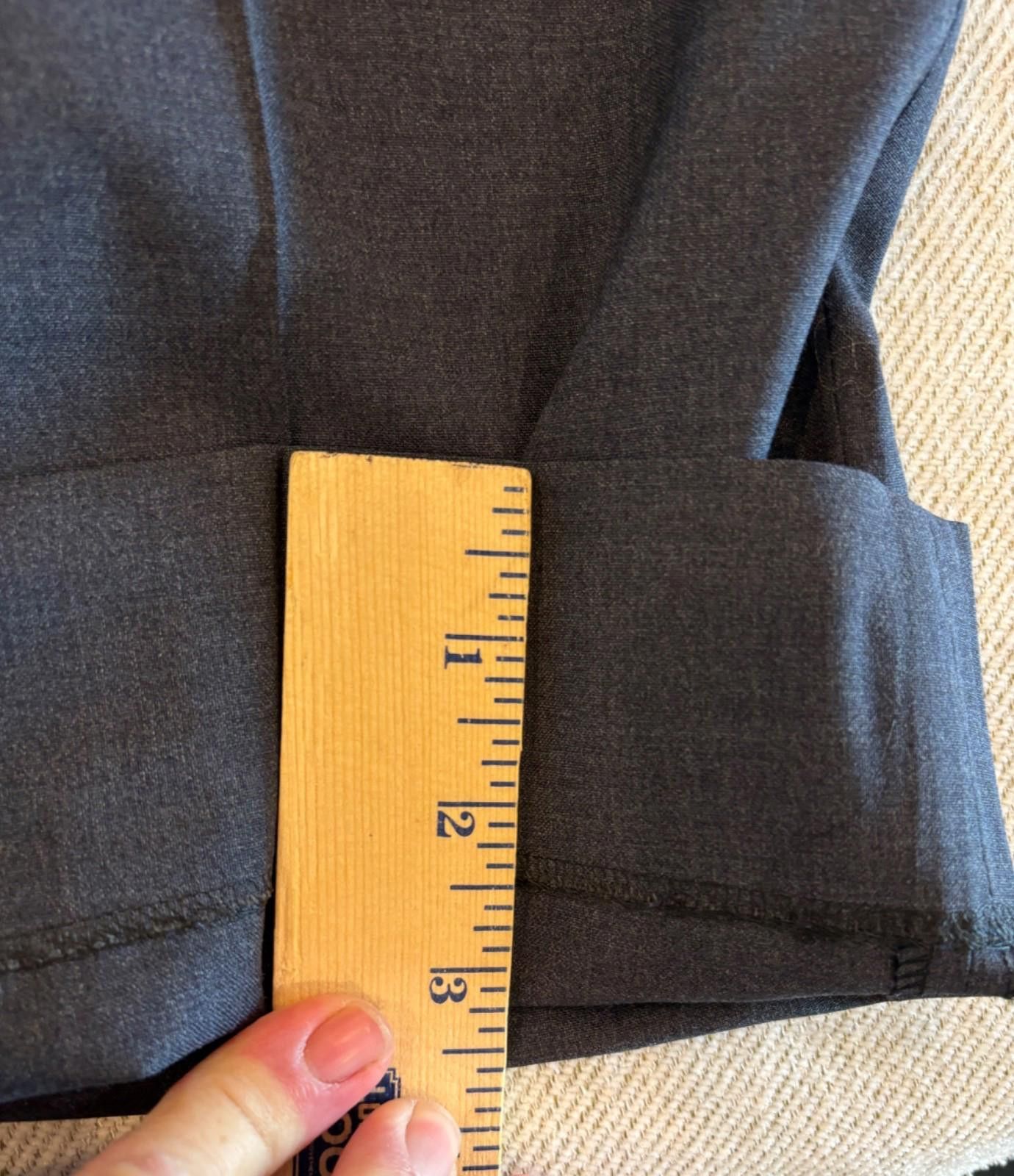 Zanella Zanella Platinum Trousers 36 Regular Charcoal Gray Italy Size US 36 / EU 52 - 7 Thumbnail