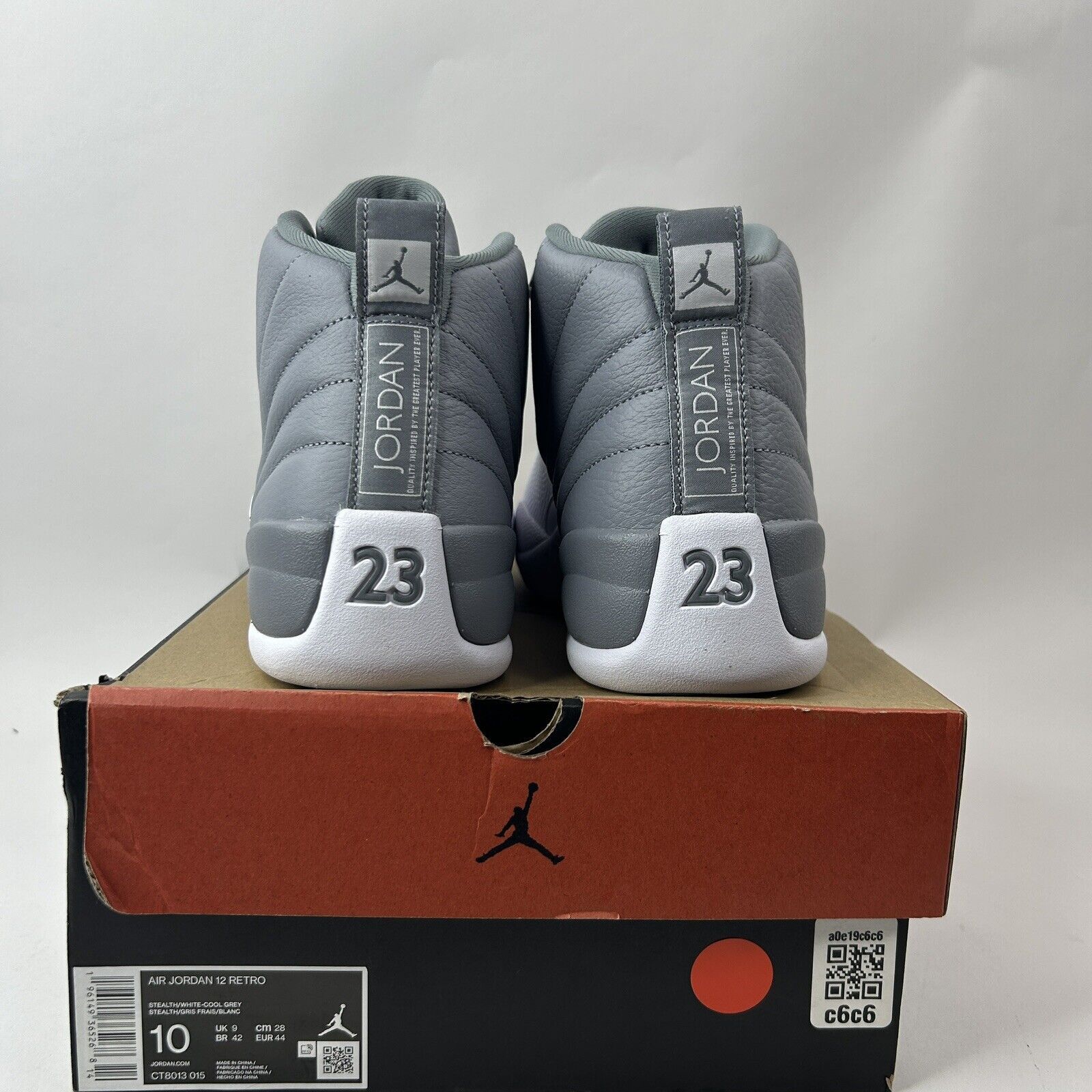 Nike Nike Air Jordan 12 Retro “Stealth” 2024 Size US 10 / EU 43 - 4 Thumbnail