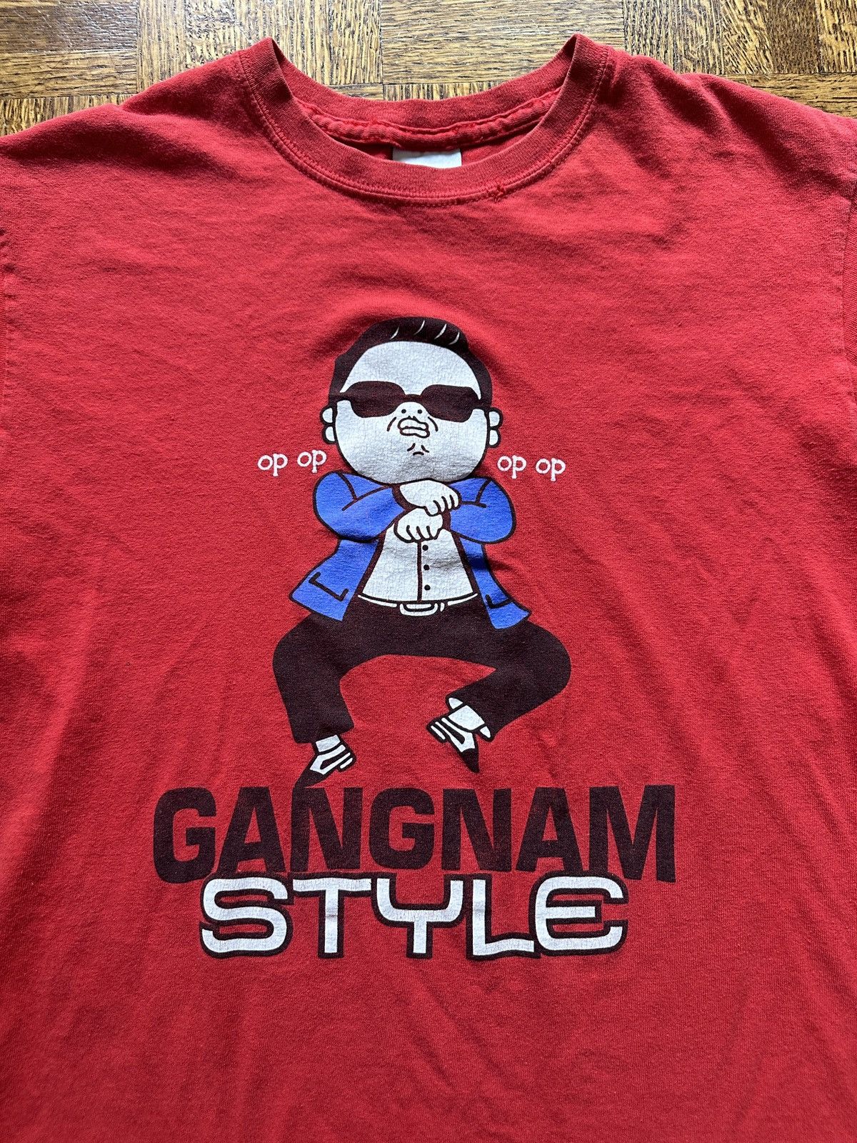 Vintage Vintage Y2K Gangnam Style Psy Graphic Band Tee Size US S / EU 44-46 / 1 - 2 Thumbnail