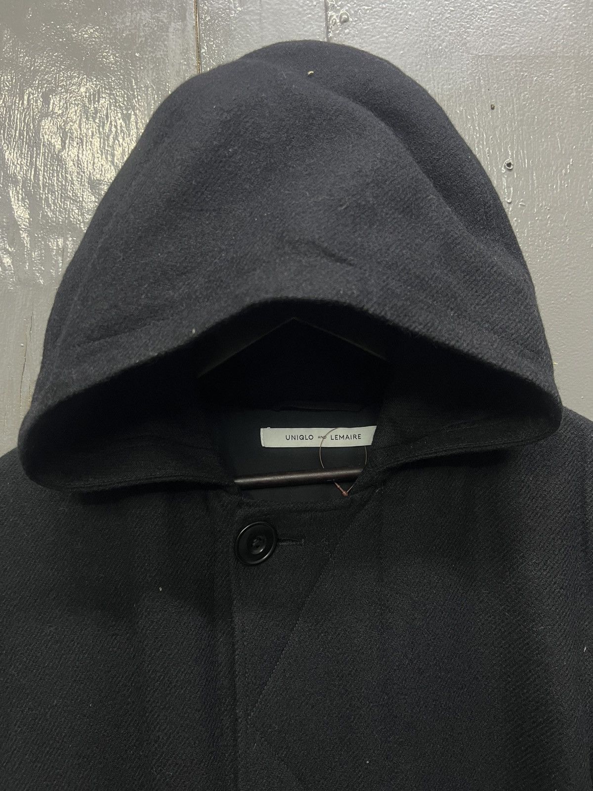 Lemaire × Uniqlo Uniqlo and Lemaire Wool Long Coat With Hoodie Size US L / EU 52-54 / 3 - 5 Thumbnail