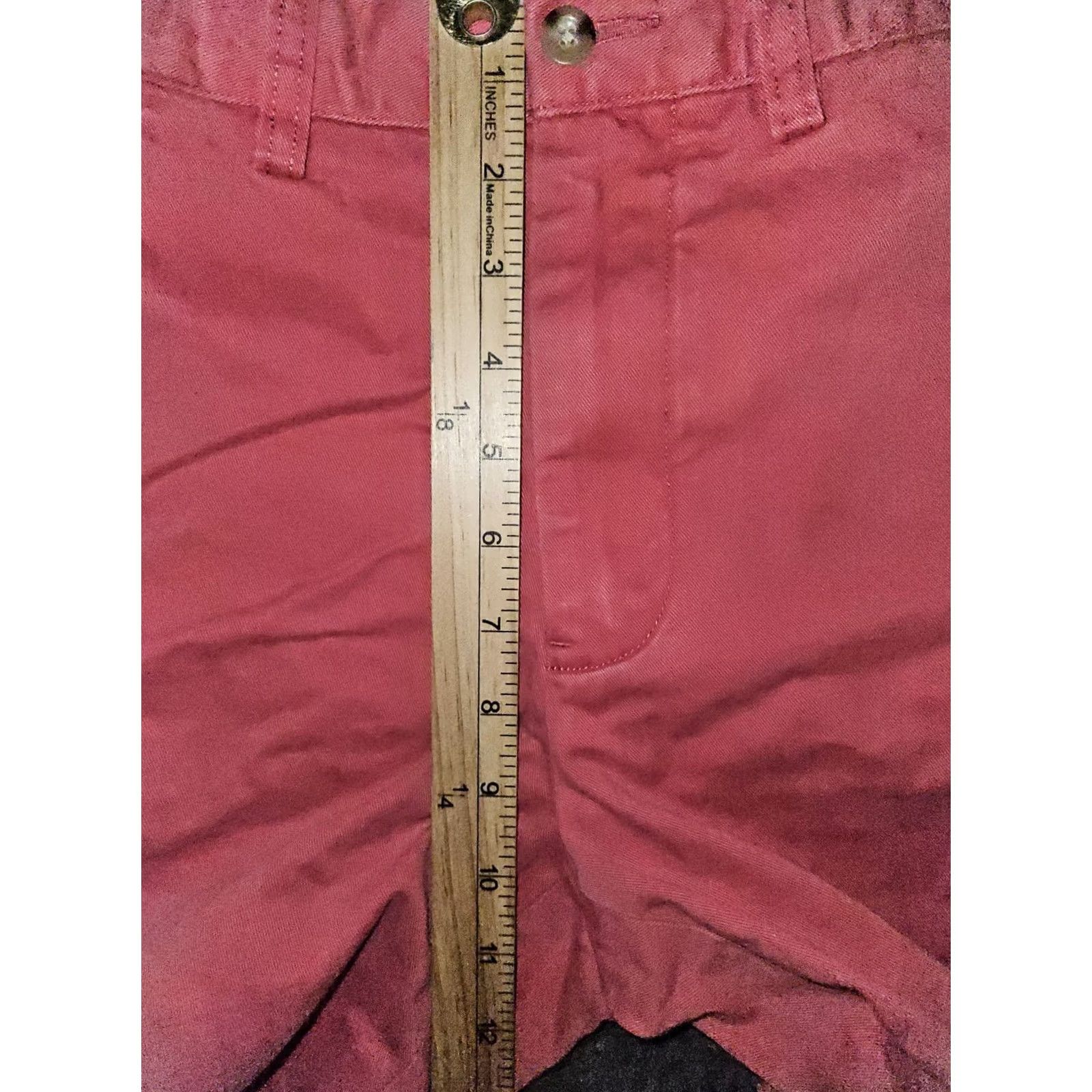Polo Ralph Lauren Polo Ralph Lauren Chino Shorts Men's 34 Mauve Low Rise Slash Pocket Logo Button Zipper Pocketed Casual Workwear Preppy Size US S / EU 44-46 / 1 - 5 Thumbnail