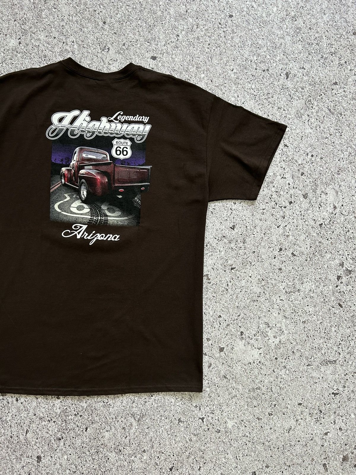 Harley Davidson × Route 66 × Vintage Vintage 90s Legendary Highway Arizona Route 66 T-Shirt Size US XL / EU 56 / 4 - 3 Thumbnail