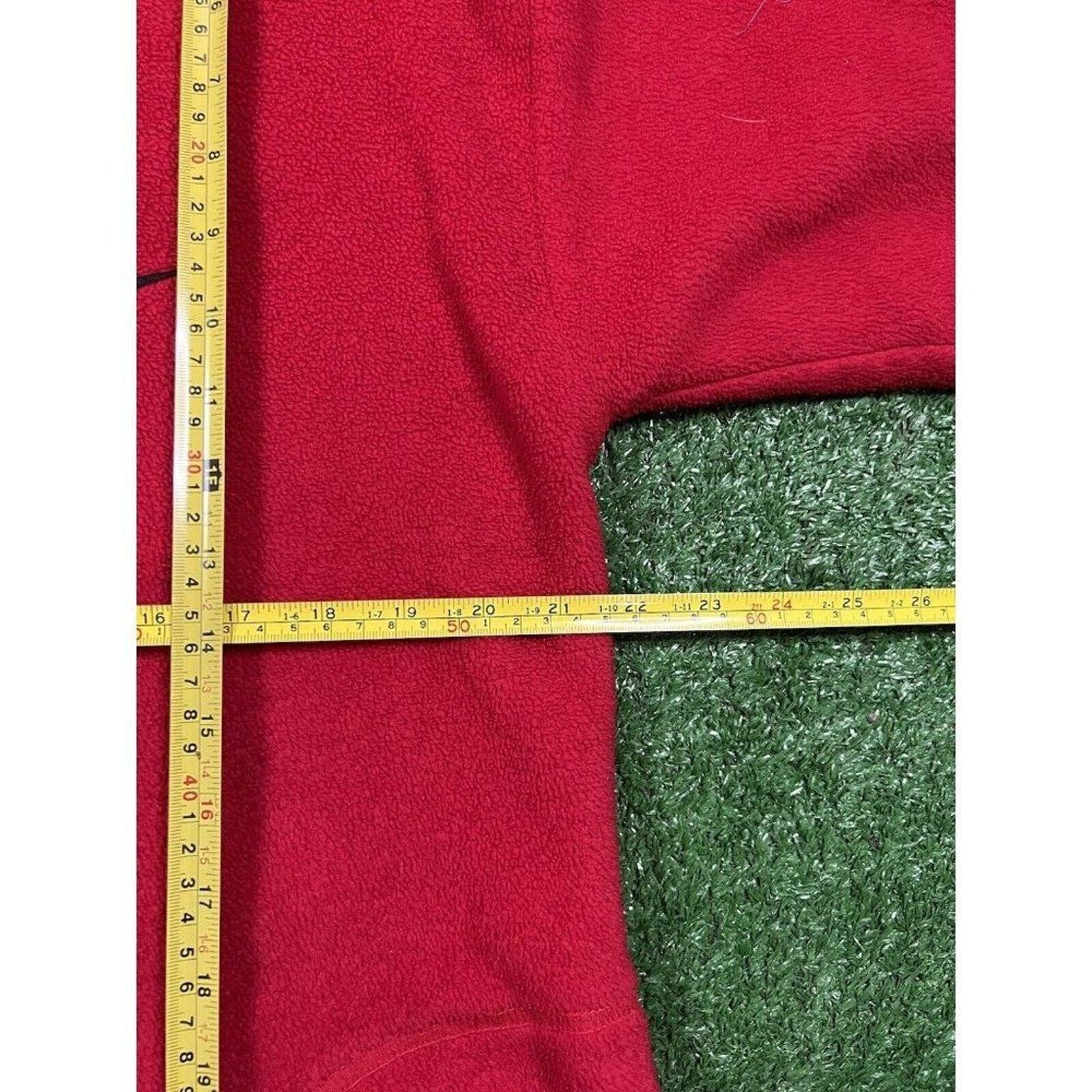 Nike Vintage Nike Mens MD Sweater Red Fleece 1/4 Zip Logo Swoosh Size US M / EU 48-50 / 2 - 6 Thumbnail