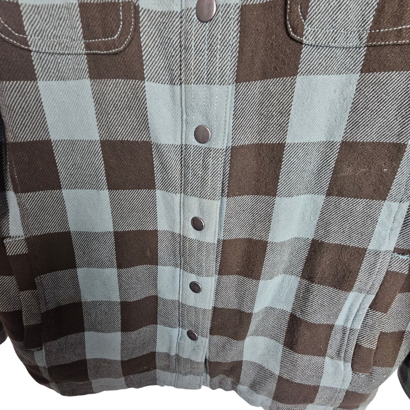 Duluth Trading Company Duluth Trading Co Women Flannel Shacket M Gorpcore Outdoor Size M / US 6-8 / IT 42-44 - 3 Thumbnail