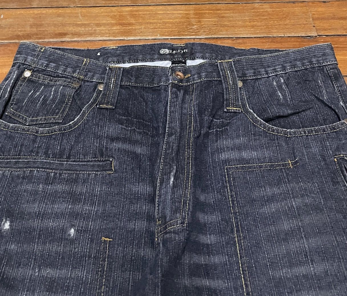 Sean John Rare Design Vintage Sean John Oversized Baggy Jeans 1990s Size US 40 / EU 56 - 3 Thumbnail
