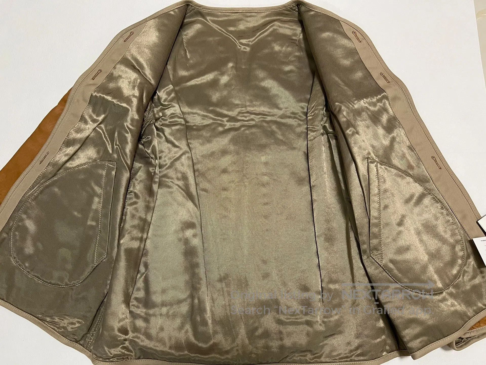 Visvim visvim 19ss iris JKT IT VEG LAME. Size US M / EU 48-50 / 2 - 6 Thumbnail