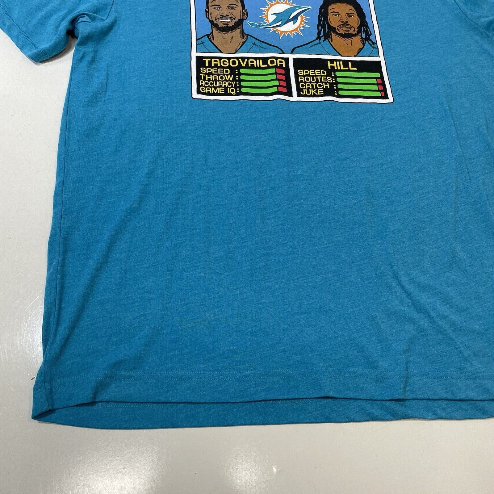 Homage NFL Jam Dolphins Tua Tagovailoa Tyreek Hill Homage Shirt Size US L / EU 52-54 / 3 - 2 Thumbnail