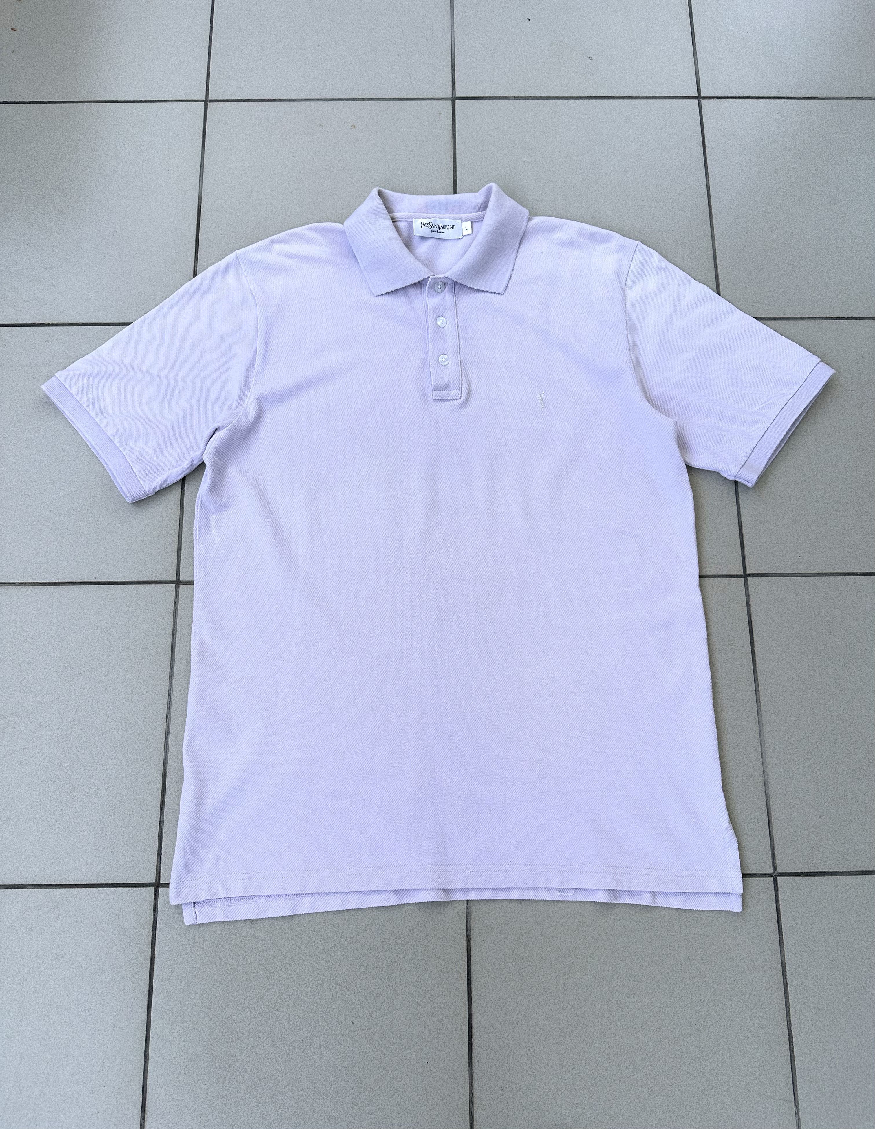 Vintage × Yves Saint Laurent Yves Saint Laurent basic polo old money Size US L / EU 52-54 / 3 - 1 Thumbnail