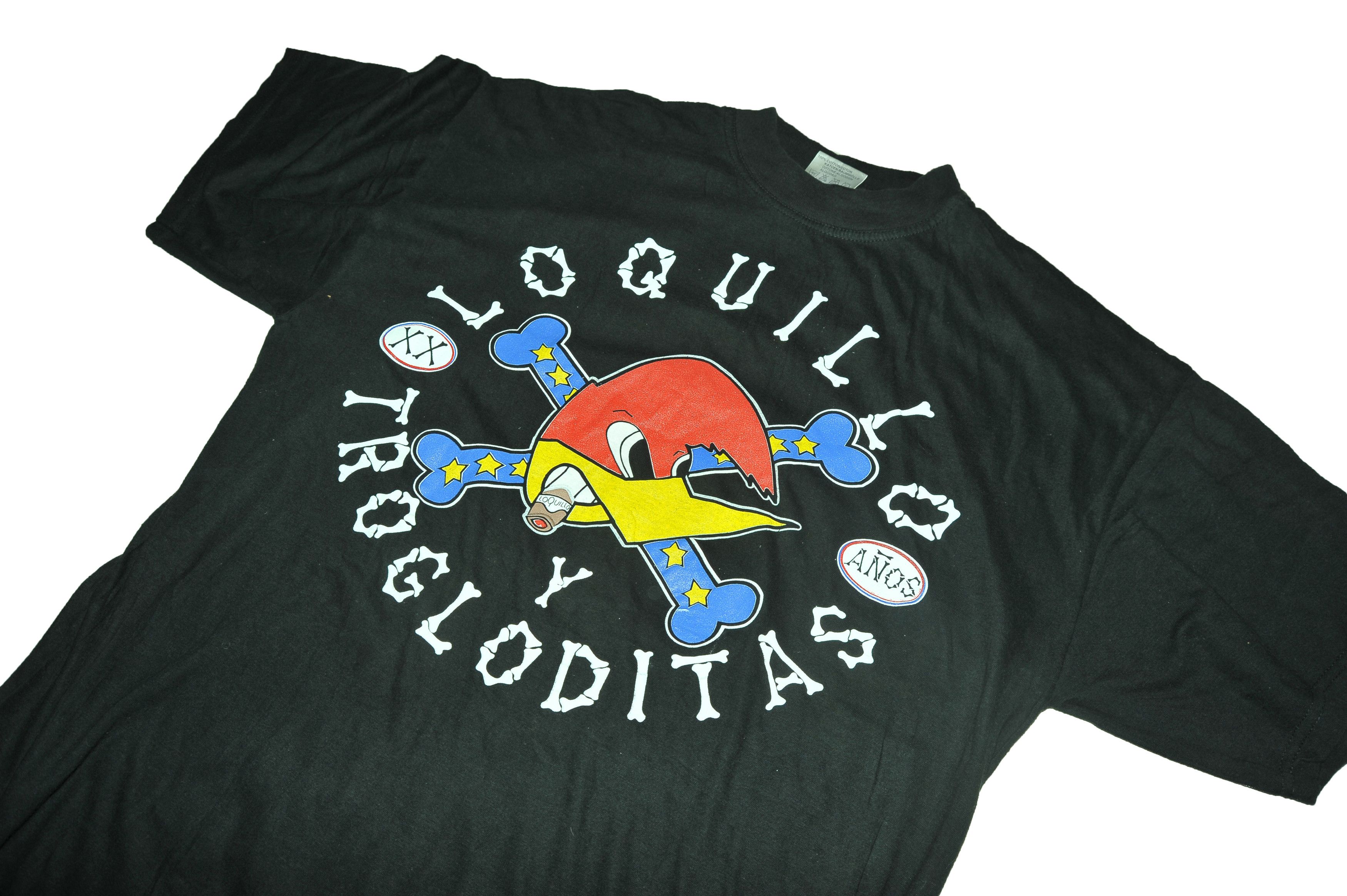 Vintage Vintage 1998 Loquillo Y Trogloditas 20 Years Anniversary Tee Size US L / EU 52-54 / 3 - 3 Thumbnail