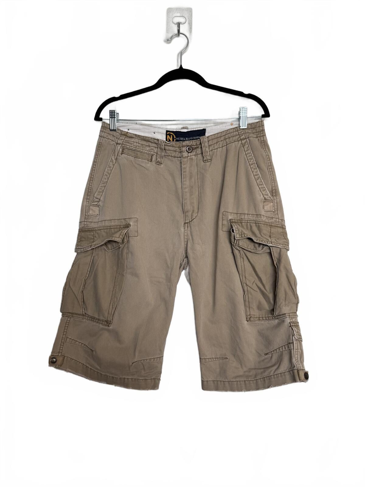 Other Nautica Jeans Men's Khaki Cargo Shorts Size US 30 / EU 46 - 1 Thumbnail