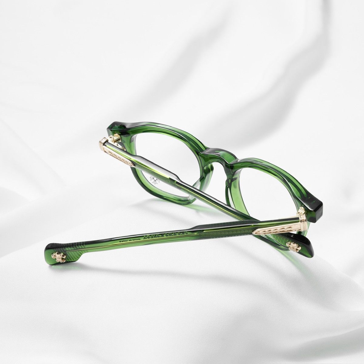 Chrome Hearts CHROME HEARTS CHIRP CHIRP DARK OLIVE GLASSES Size ONE SIZE - 5 Thumbnail