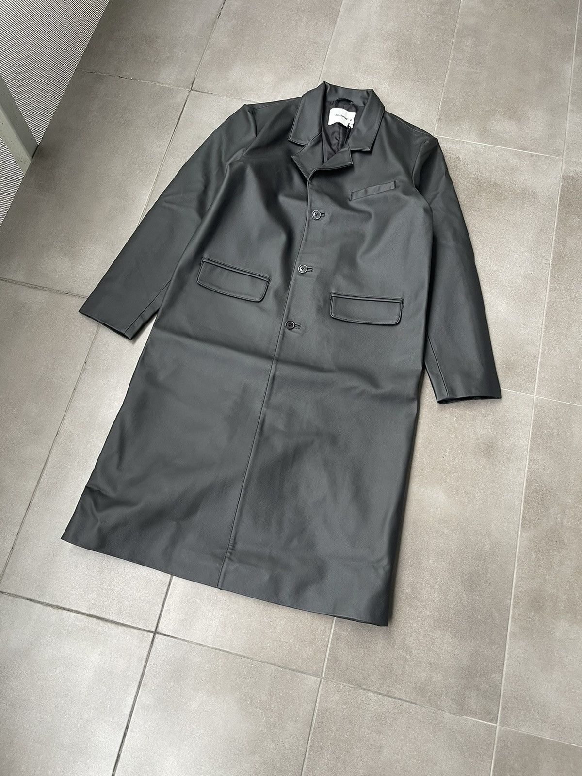 Deadwood !DS! FW23 Deadwood Vanian Cactus Black Leather Coat Size US M / EU 48-50 / 2 - 3 Thumbnail