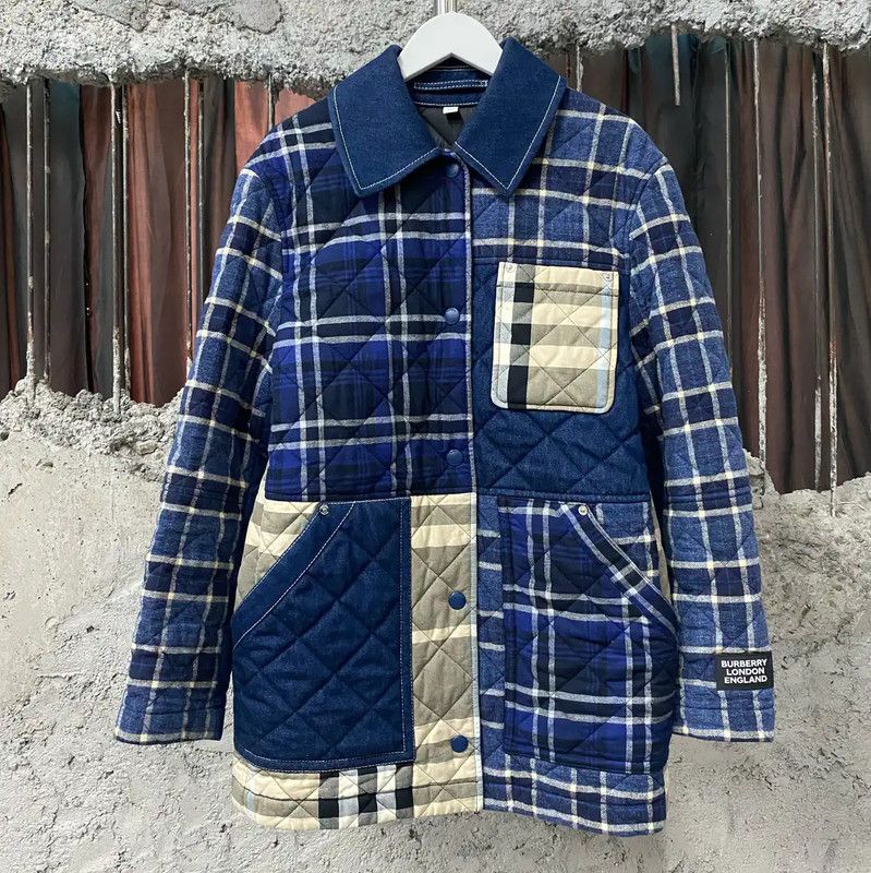 Burberry Burberry Color Block Long Sleeve Men's Jacket Size US XS / EU 42 / 0 - 1 Thumbnail
