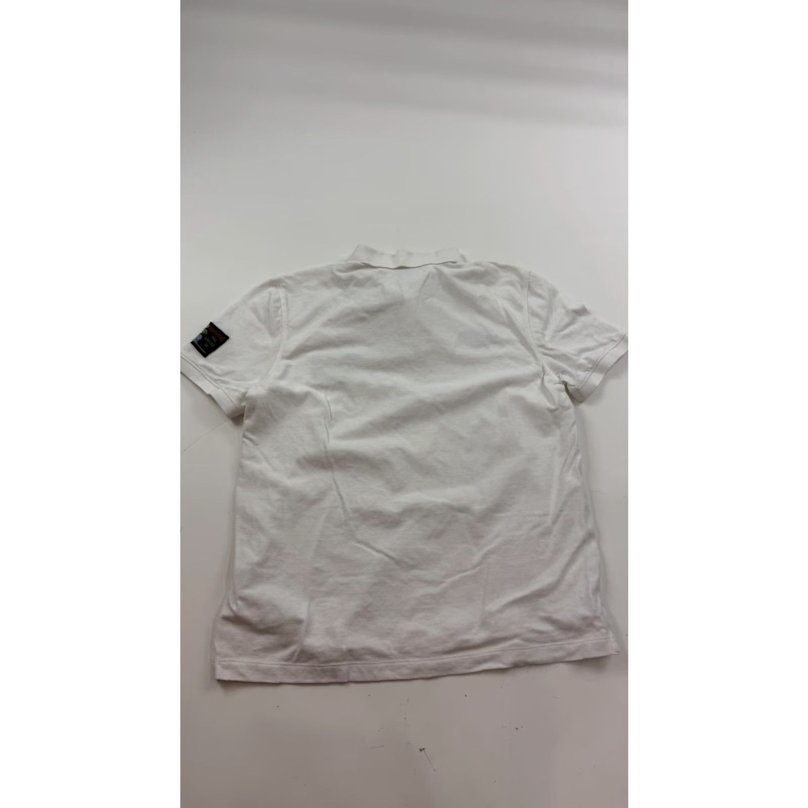 Banana Republic VINTAGE Banana Republic Polo Shirt Mens M White Pique Zebra Logo Patch Safari Patch Casual Mens Medium Short Sleeve Cotton Size US M / EU 48-50 / 2 - 7 Thumbnail