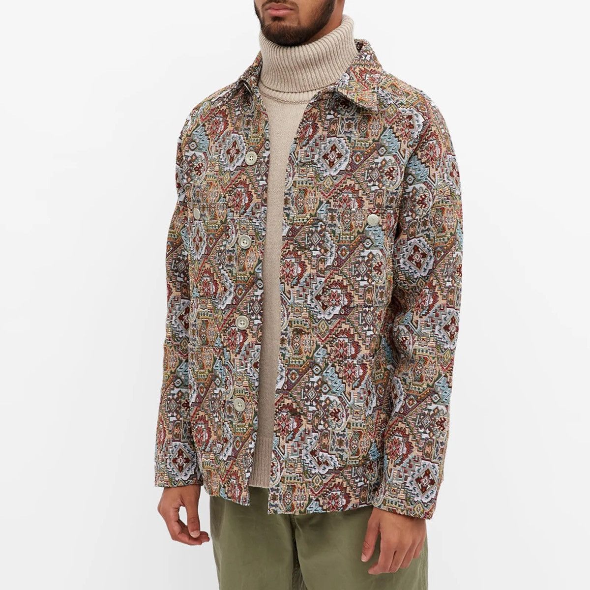 Nigel Cabourn × Vans Nigel Cabourn x Vans Vault Jacquard Chore Coat Size US M / EU 48-50 / 2 - 10 Thumbnail