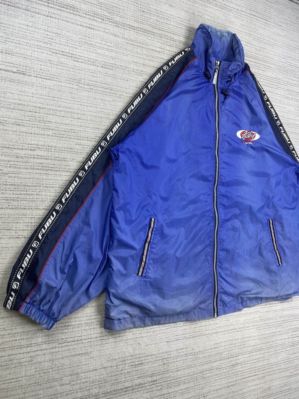 Fubu Vintage Fubu Sports Series Big Logo Zipper Jacket Size US XL / EU 56 / 4 - 4 Thumbnail