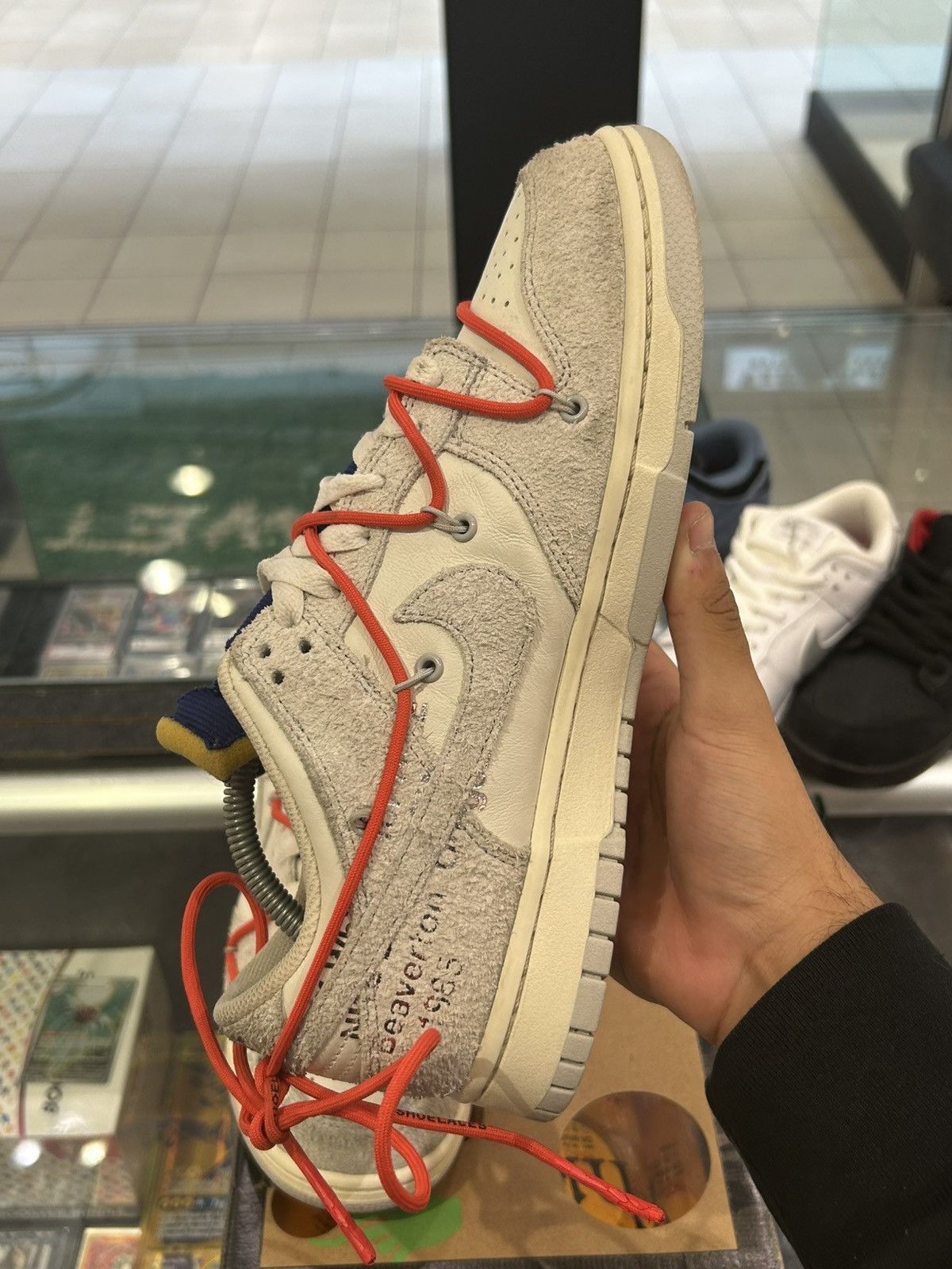 Nike × Off-White Nike dunk low lot 13 Size US 9 / EU 42 - 4 Thumbnail