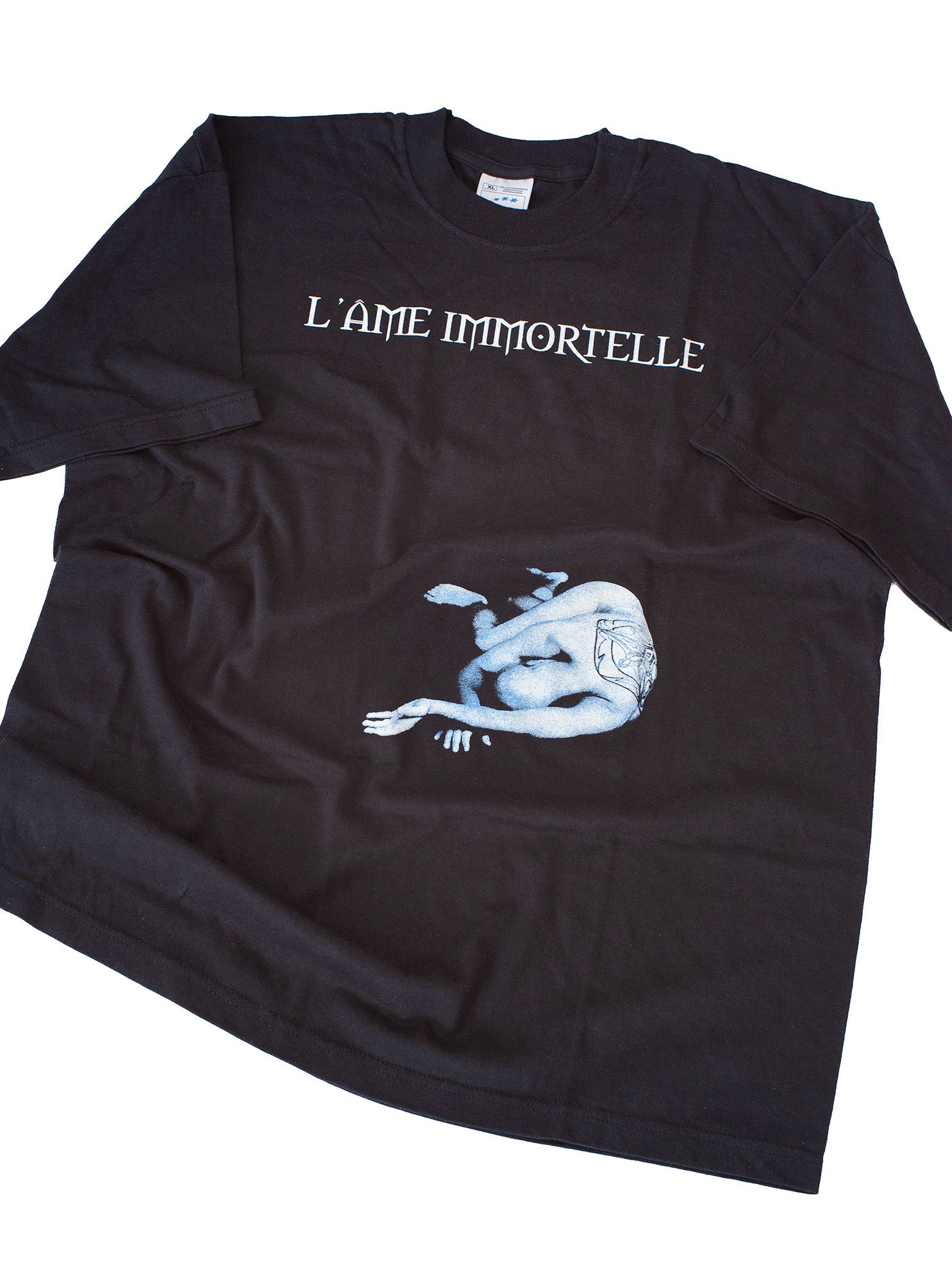 Band Tees Vintage 90s L'Ame Immortelle Industrial Metal Band T-Shirt Size US XL / EU 56 / 4 - 1 Thumbnail