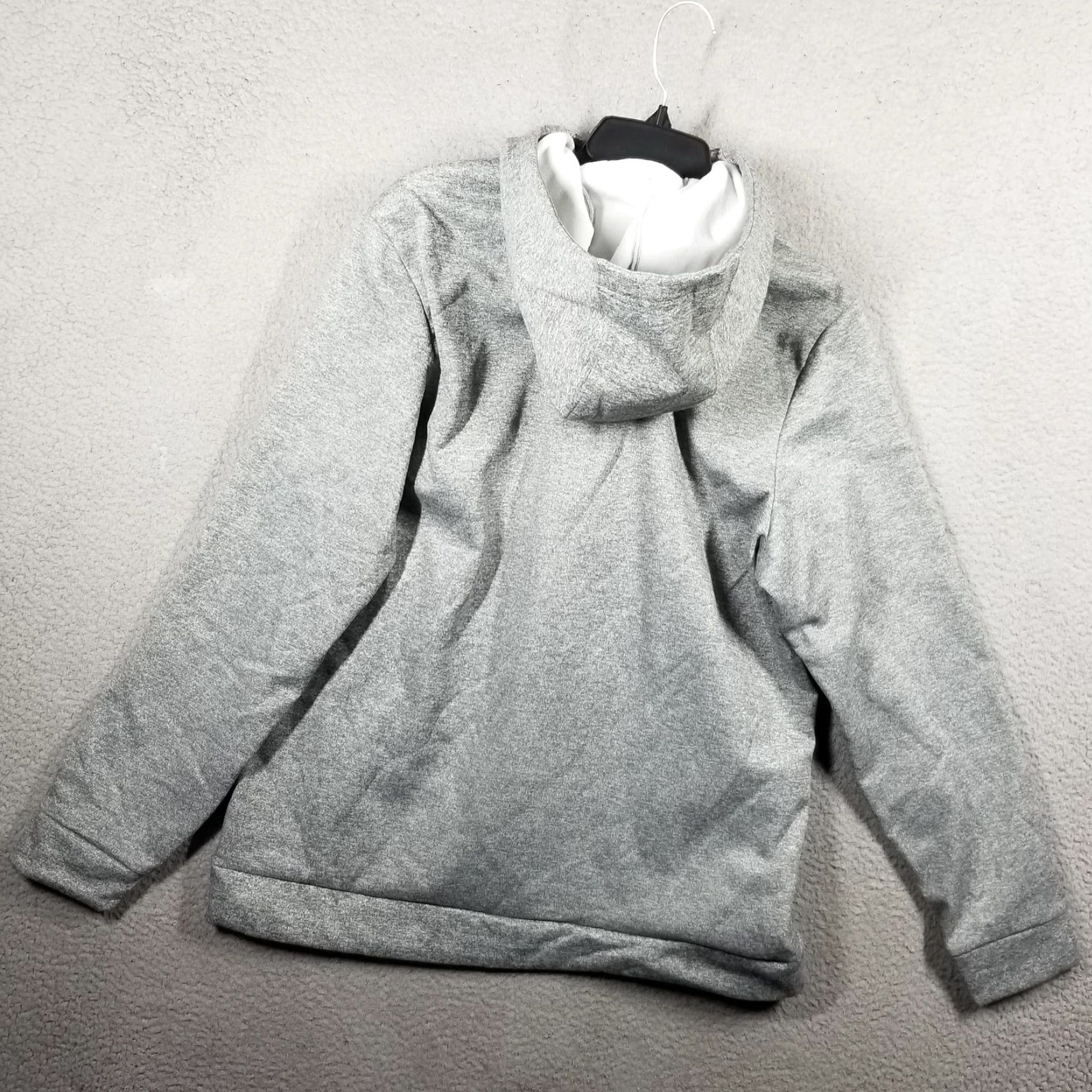 Nike Nike Therma-FIT Hoodie Mens Large Gray Pullover Swoosh Zip Pocket CU6214-063 Size US L / EU 52-54 / 3 - 2 Thumbnail