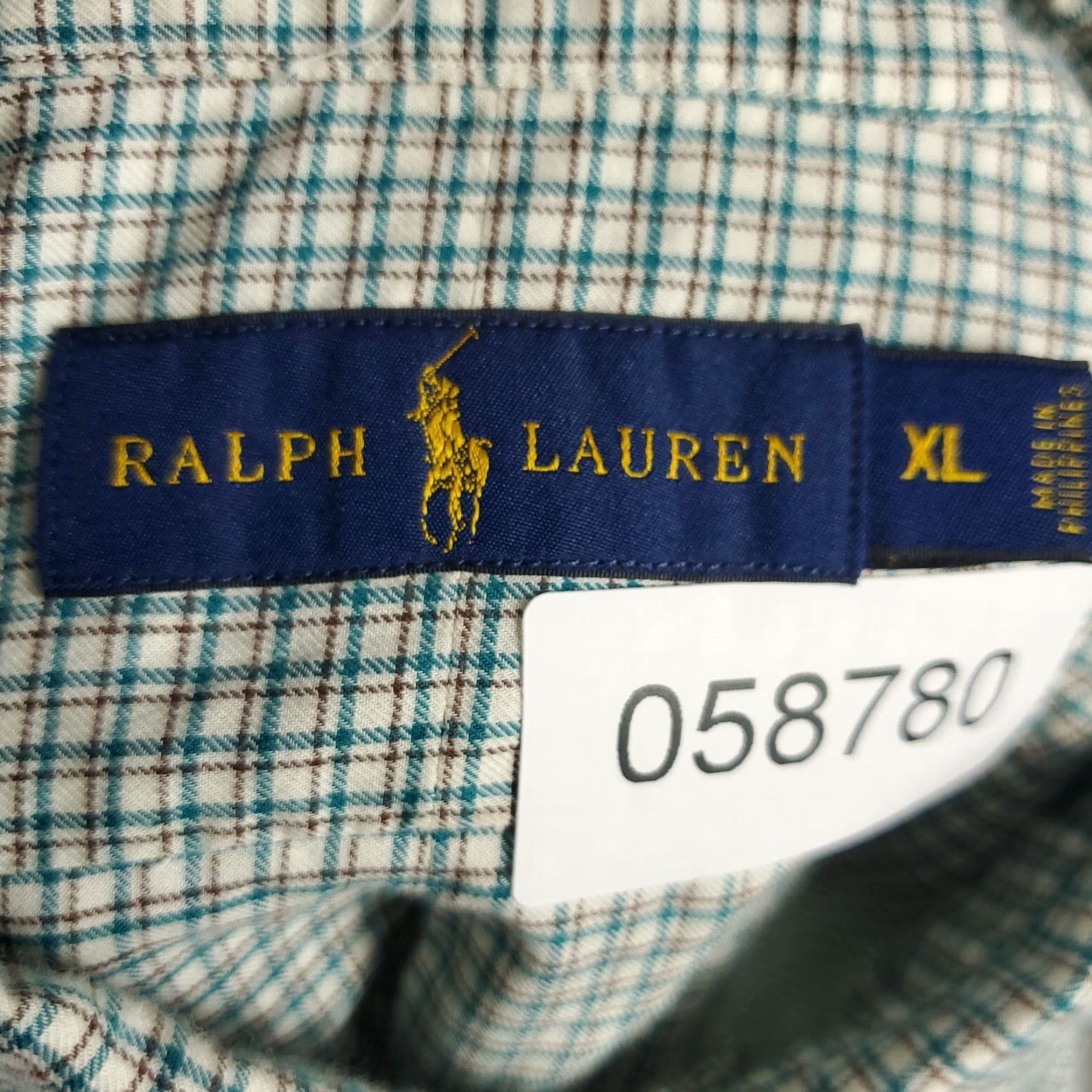 Ralph Lauren Ralph Lauren Shirt Mens XL Green Plaid Pony Casual Button Up Long Sleeve Size US XL / EU 56 / 4 - 8 Thumbnail