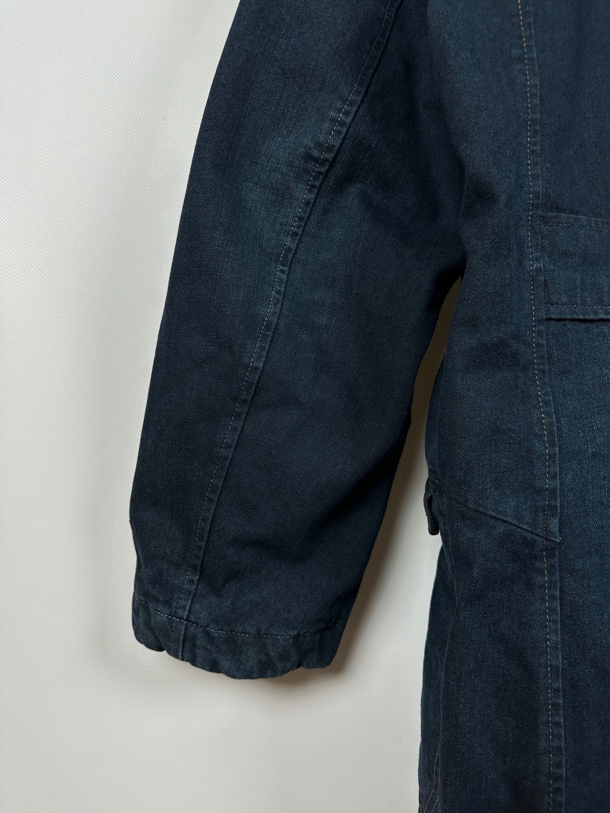 Diesel Vintage Diesel Denim Double Breasted Sherpa Coat Jacket Size US L / EU 52-54 / 3 - 18 Thumbnail