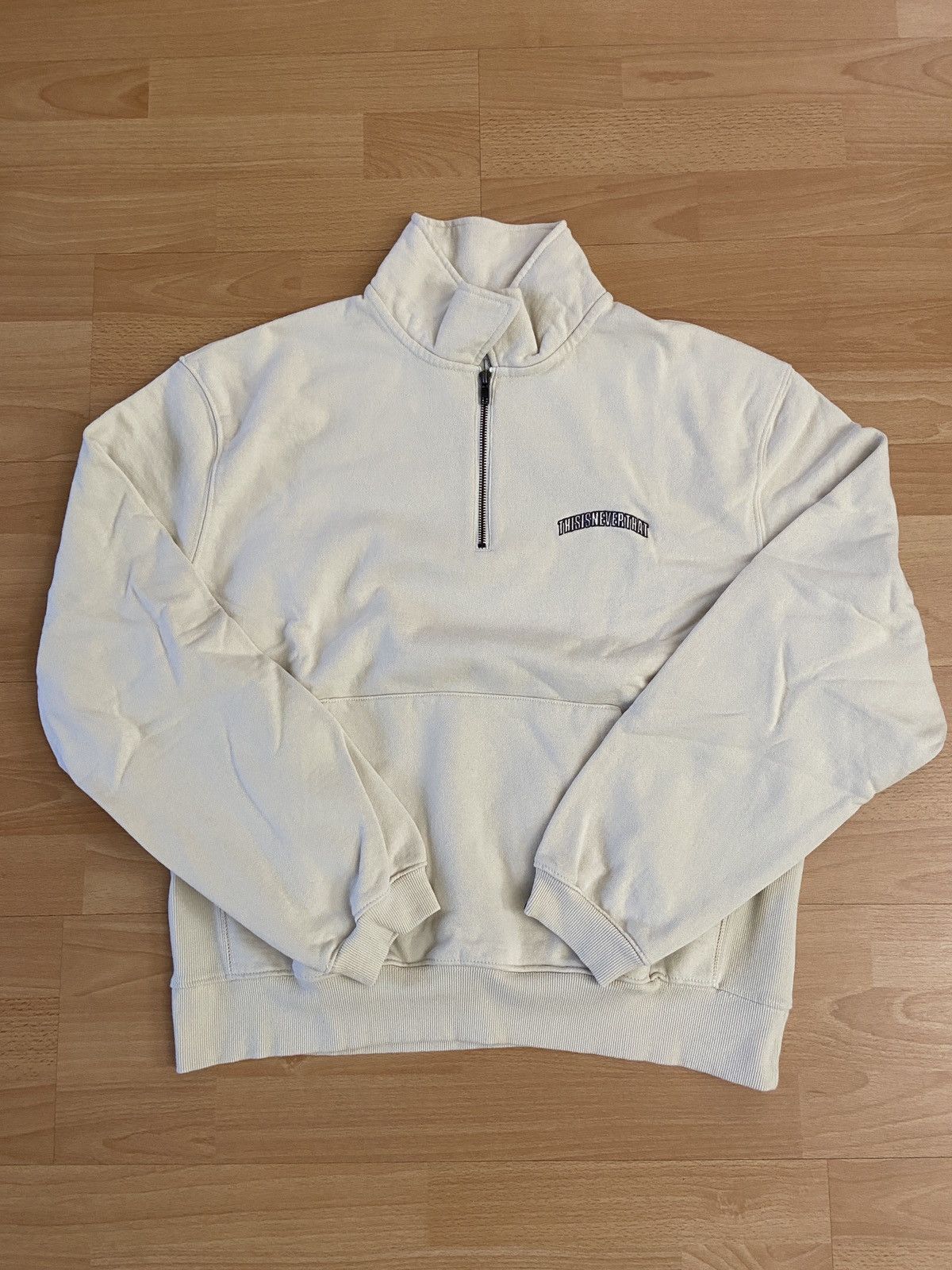 thisisneverthat ThisIsNeverThat Quarter-Zip Sweatshirt Size US S / EU 44-46 / 1 - 1 Thumbnail