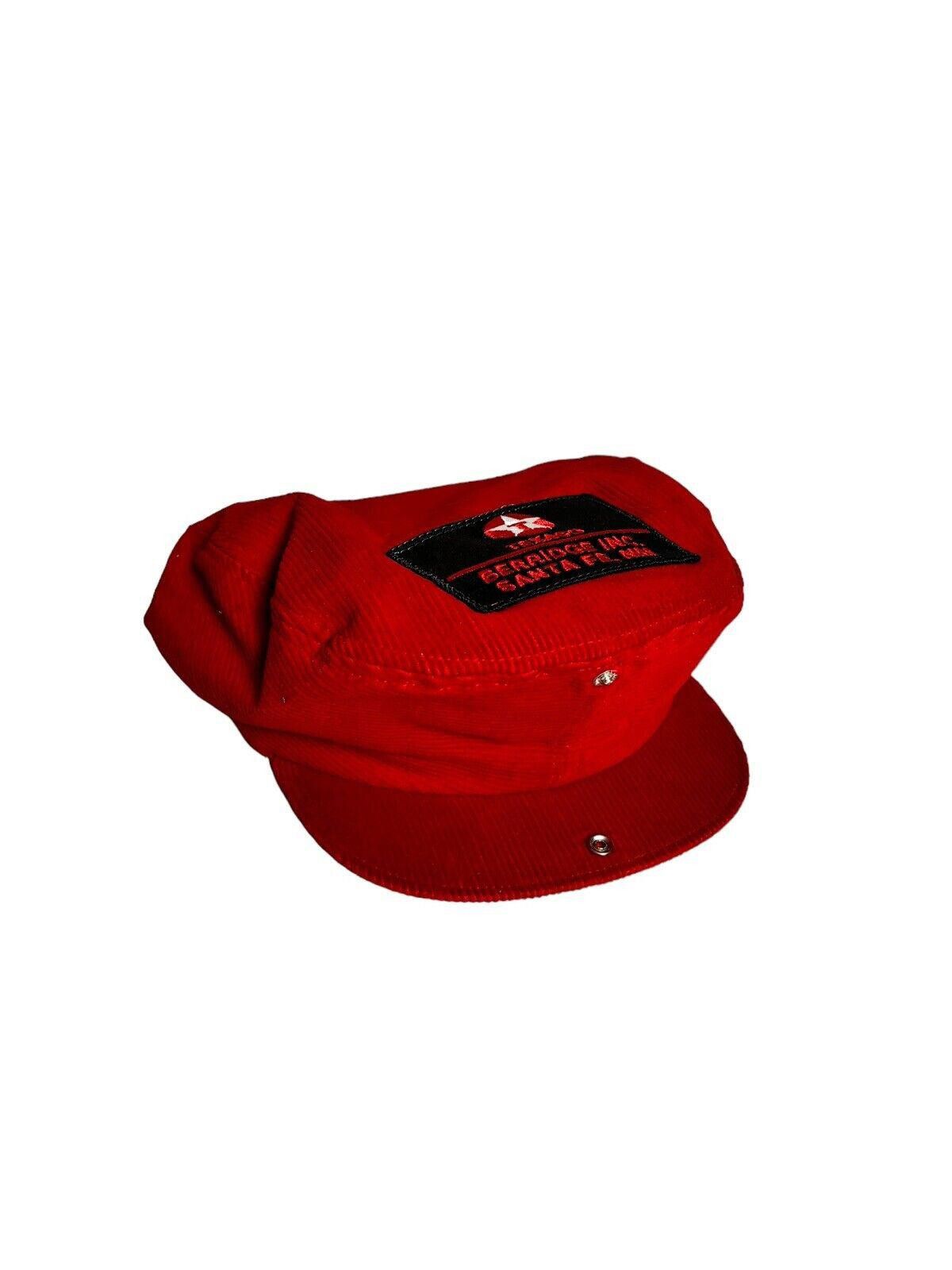 Vintage Vintage Texaco Santa Fe Attendant Corduroy Hat New Mexico Size ONE SIZE - 2 Thumbnail