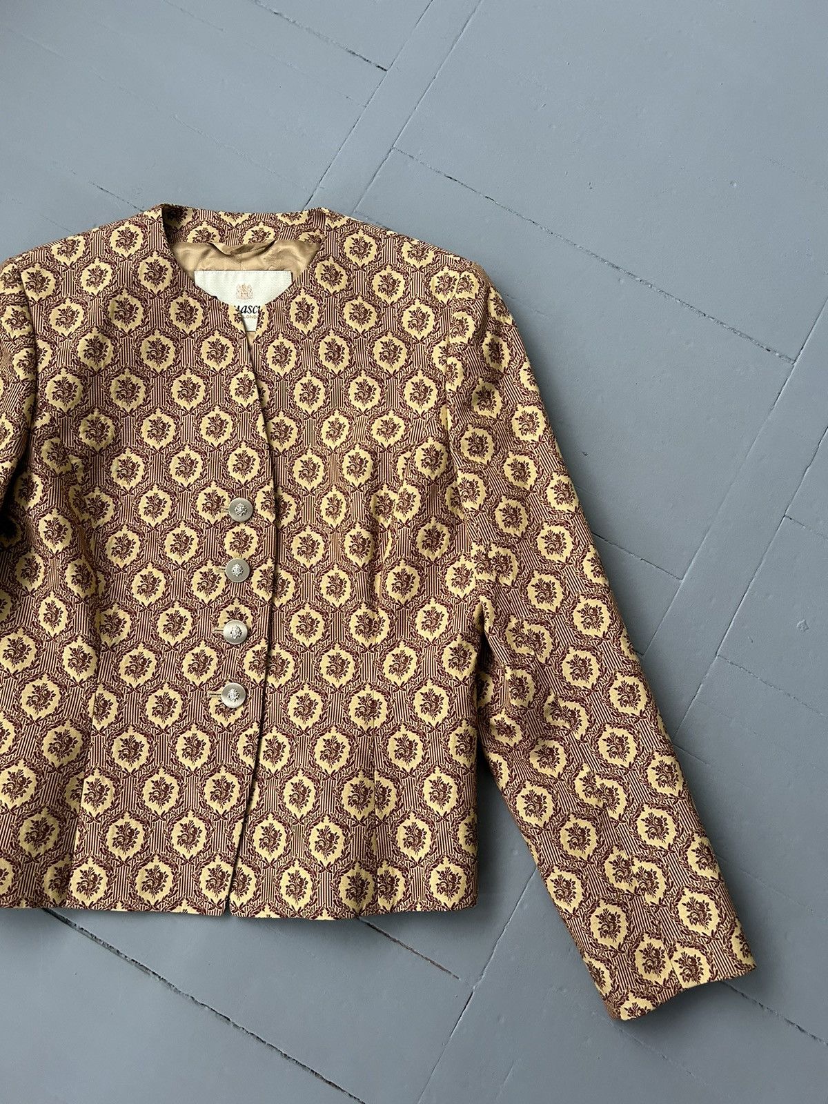Aquascutum × Vintage Aquascutum vintage viscose blazer/jacket Size M / US 6-8 / IT 42-44 - 3 Thumbnail