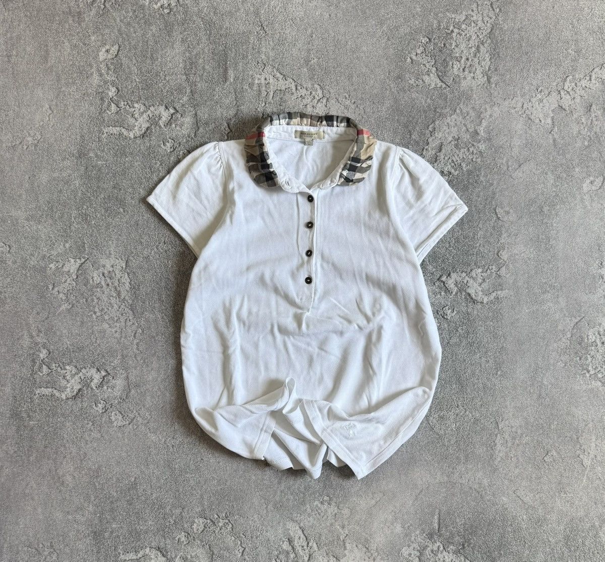 Burberry Burberry London L Wmns polo top T-shirt tank tee Size L / US 10 / IT 46 - 1 Thumbnail