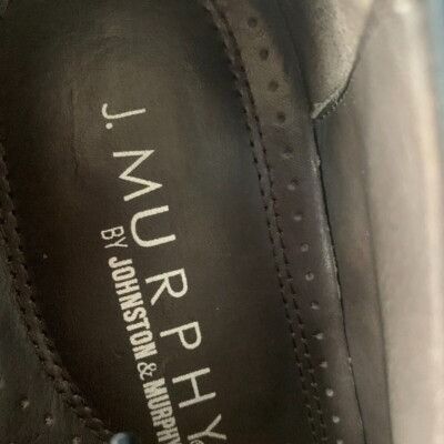 Johnston & Murphy Johnston & Murphy Shuler Oxford Black Leather Dress Shoes Me Size US 10.5 / EU 43-44 - 5 Thumbnail