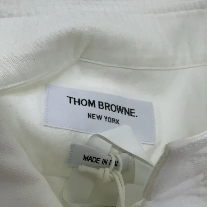 Thom Browne Thom Browne Classic Striped Long Sleeve Shirt -2507 Size US S / EU 44-46 / 1 - 2 Thumbnail