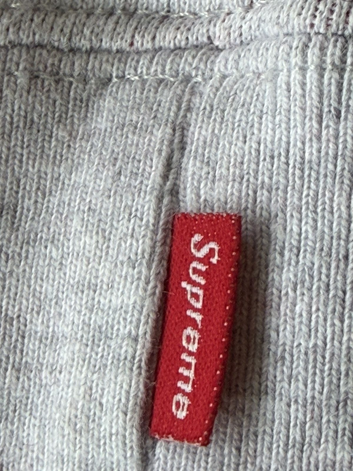 Supreme Grey and red Supreme Hoodie Size US XXL / EU 58 / 5 - 3 Thumbnail