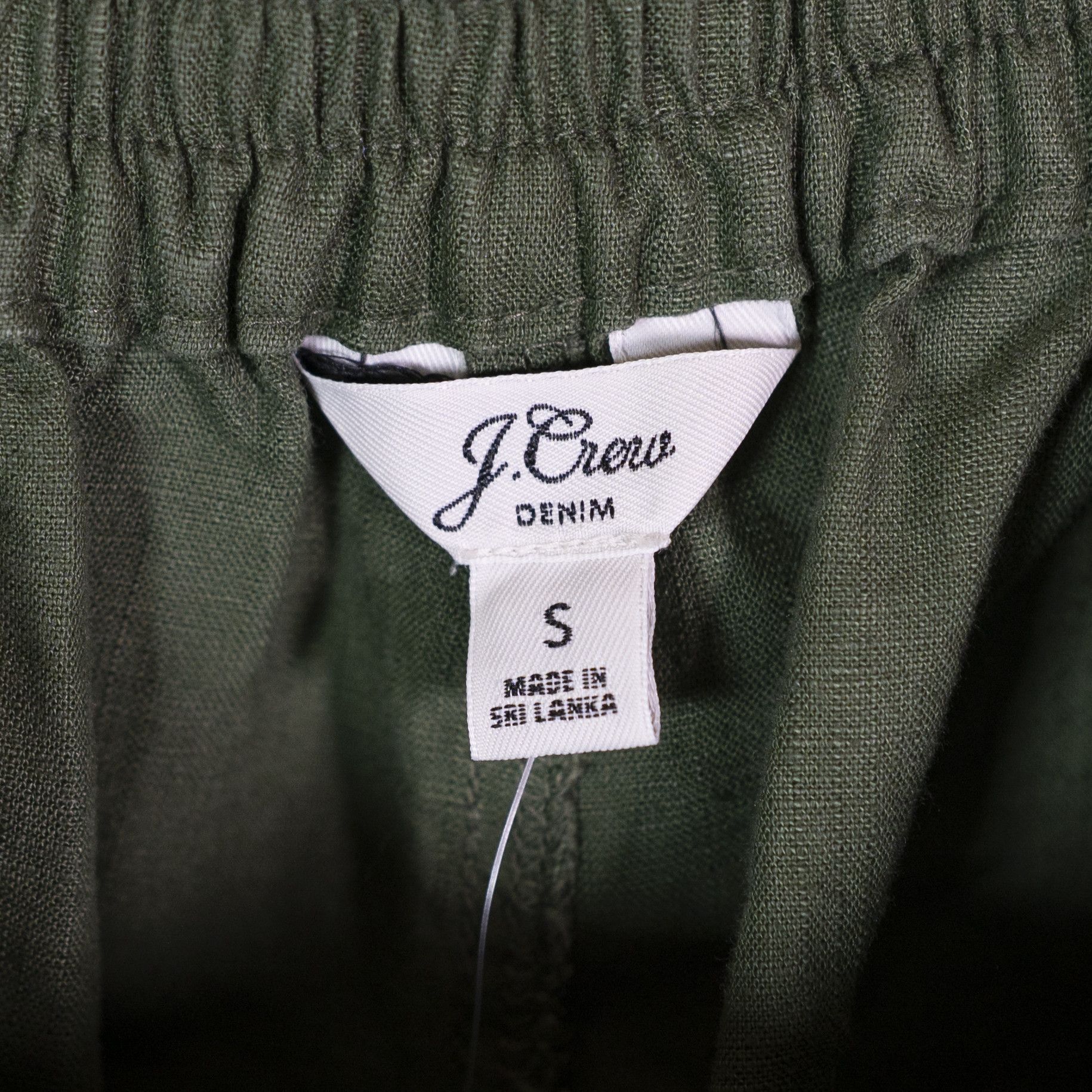 J.Crew NEW J. Crew Tie Waist Straight Leg Linen Size 27" / US 4 / IT 40 - 2 Thumbnail