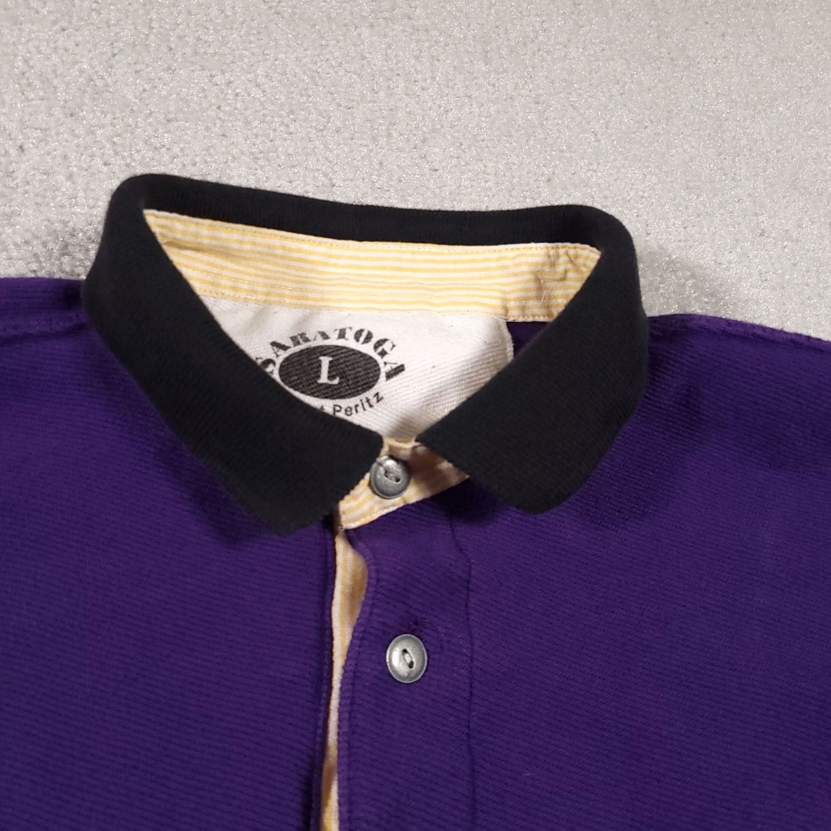 Vintage VINTAGE Saratoga Sweatshirt Mens Large Purple Heavy Collared Ski 90s Sports Outdoor Heavyweight Pullover Men Size US L / EU 52-54 / 3 - 5 Thumbnail