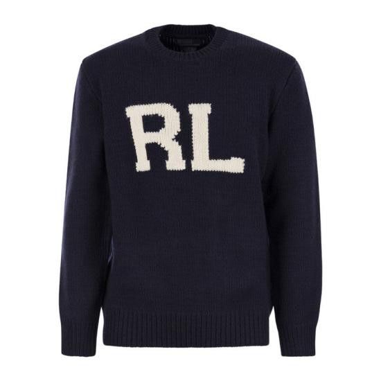 Polo Ralph Lauren POLO RALPH LAUREN Men Sweater 710917058 BLUE Size US L / EU 52-54 / 3 - 1 Thumbnail