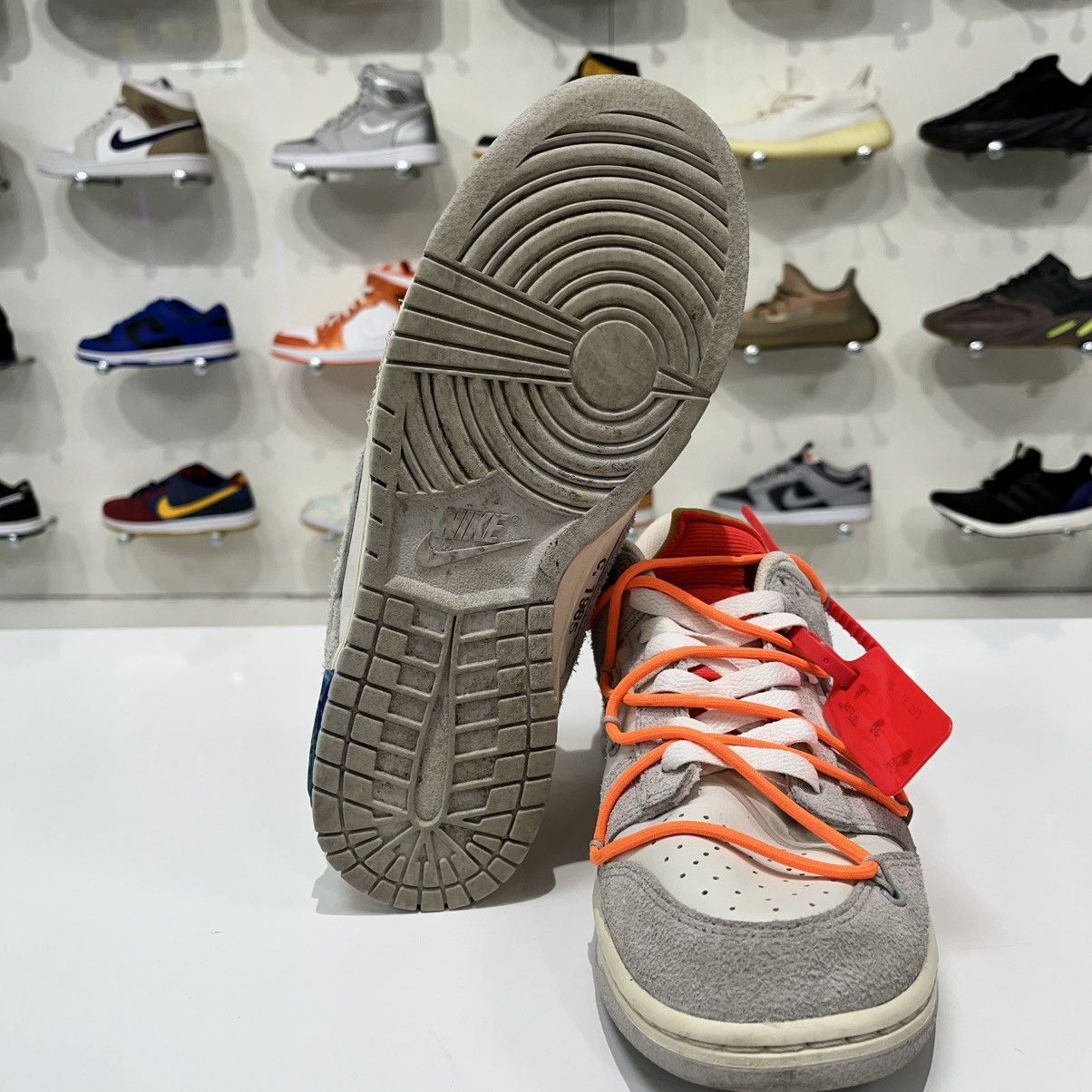 Nike × Off-White Nike Dunk Low x Off White Lot 31 Size US 8.5 / EU 41-42 - 10 Thumbnail