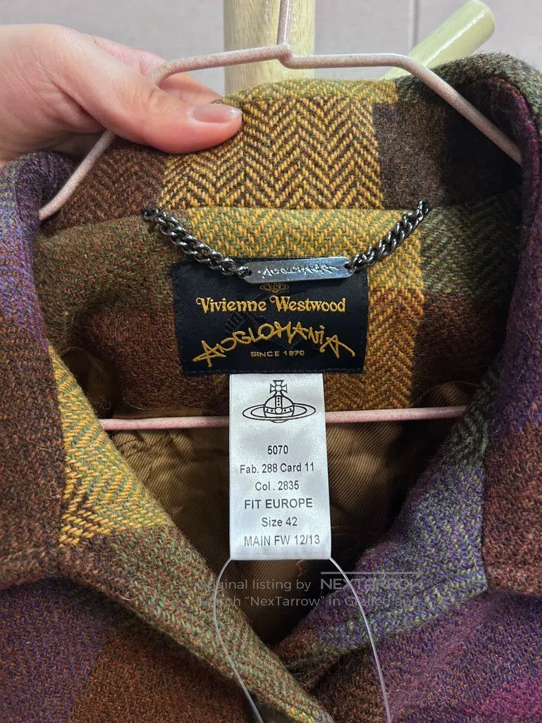 Vivienne Westwood Vivienne Westwood Irregular Wool Coat Size L / US 10 / IT 46 - 4 Thumbnail